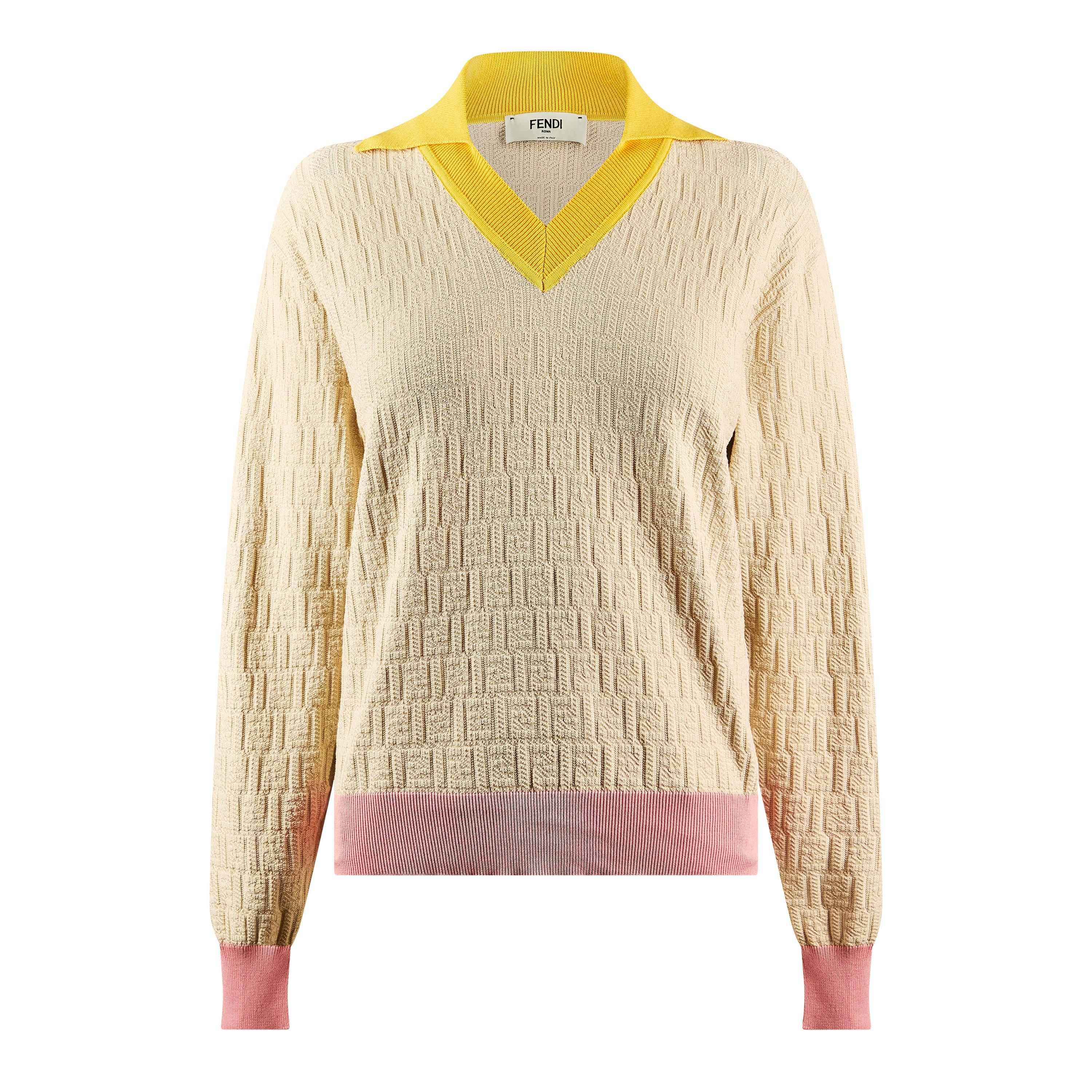 Ecru - Fendi - Fendi FF Jumper Ld62 - 1