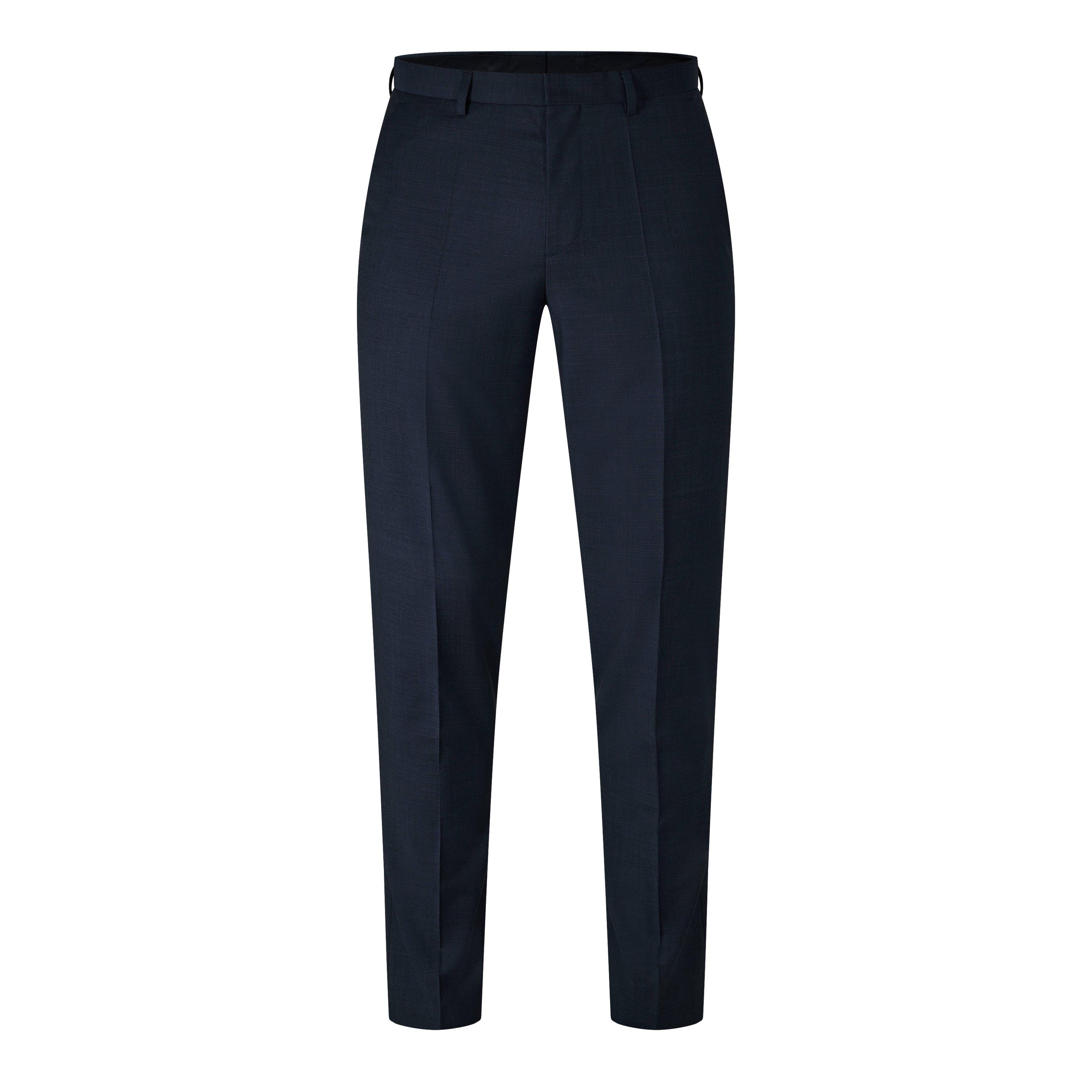Dark Blue - Hugo - Simmons202 Trousers - 1