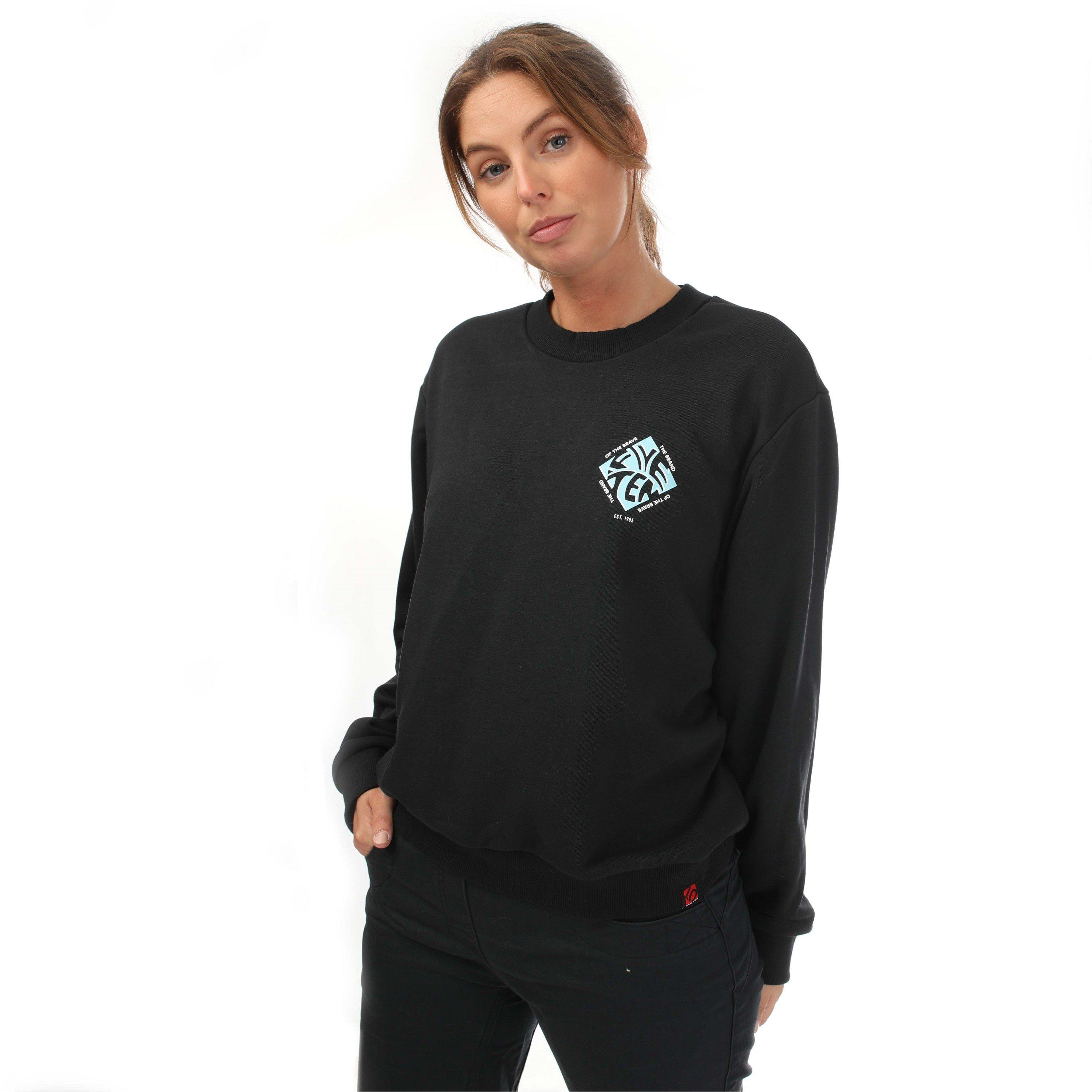 Black - Five Ten - Ten Cropped Sweatshirt Womens - 4