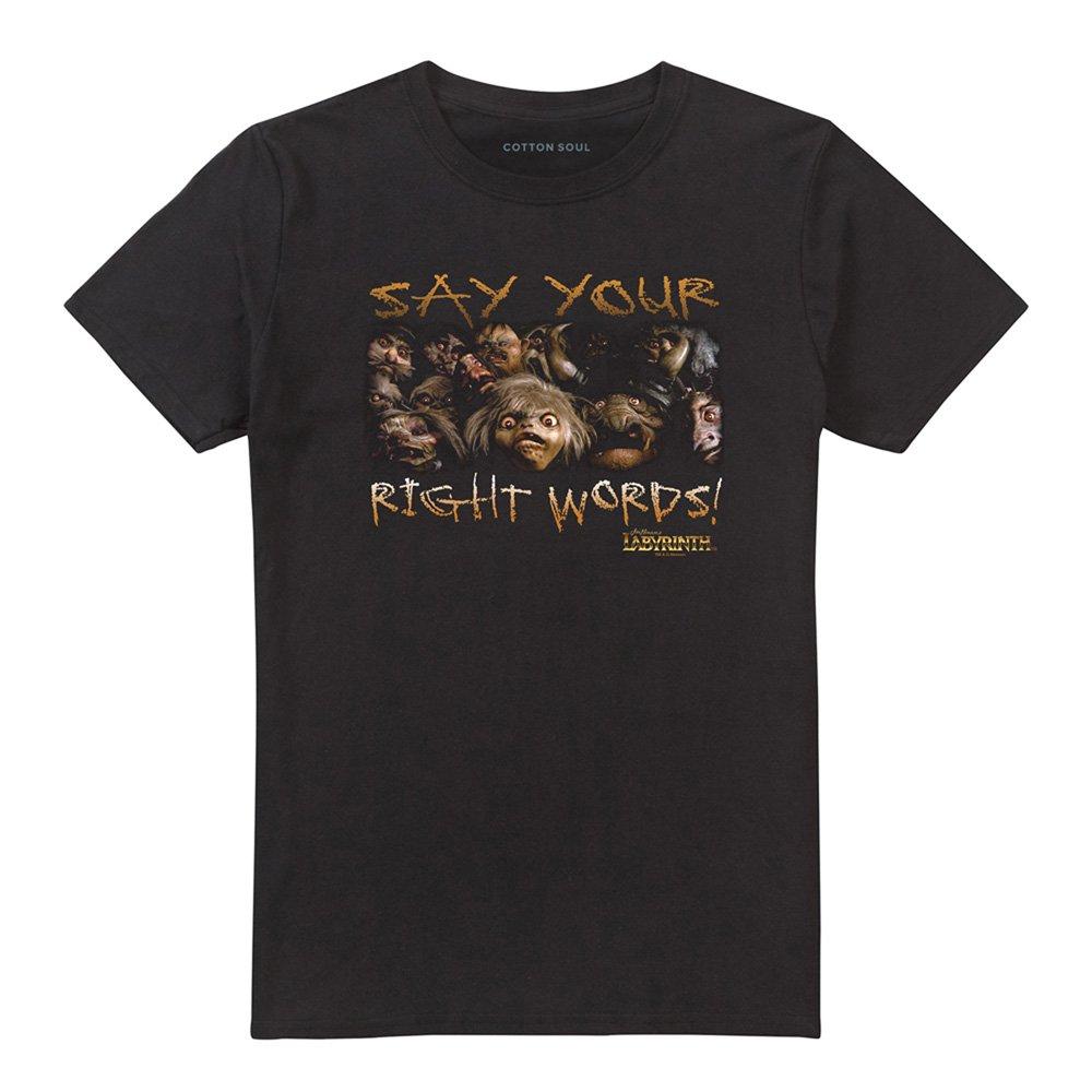 Black - Other - Labyrinth Say Your Right Words T Shirt Black - 4