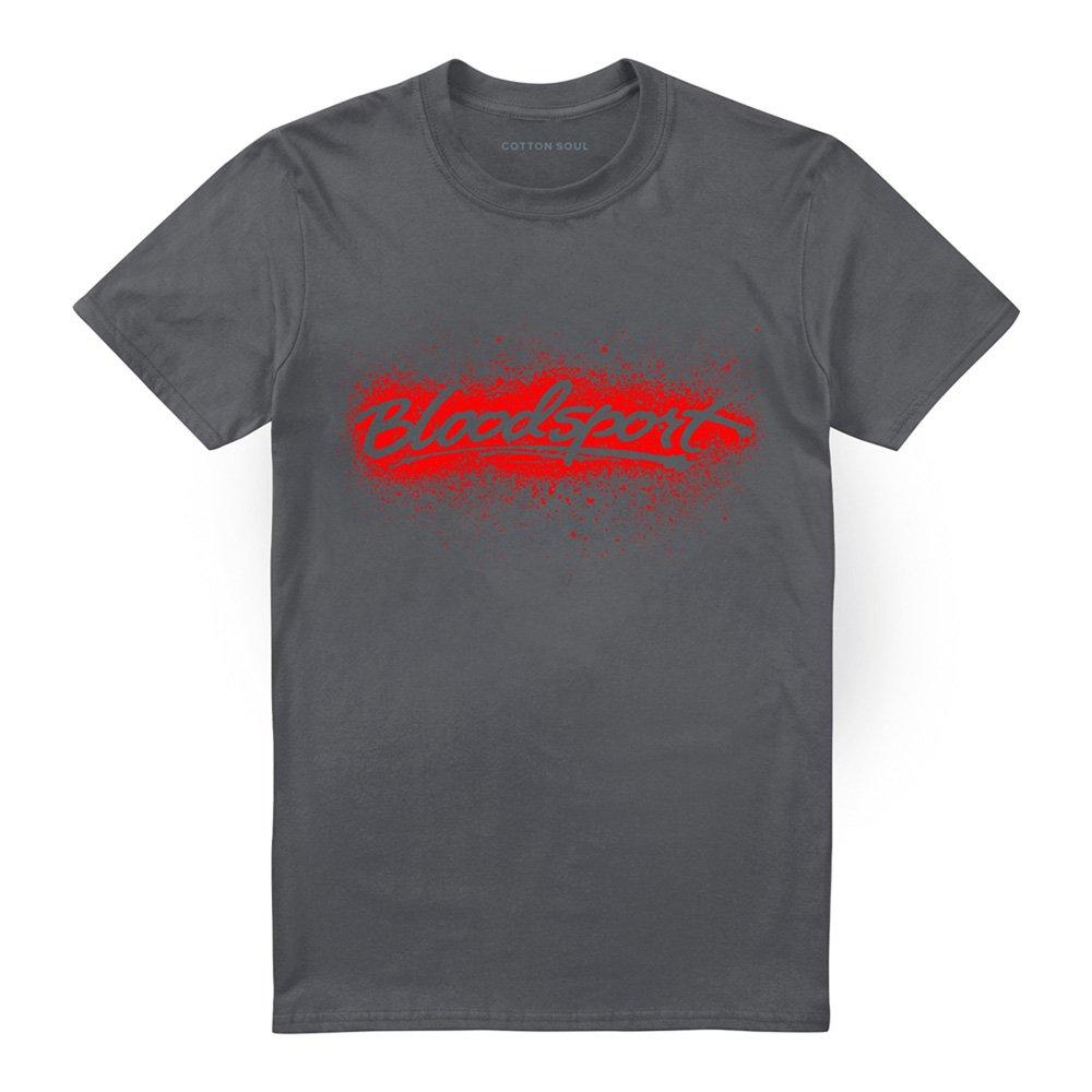 Grey - Other - Bloodsport Blood Splatter T Shirt Charcoal - 4