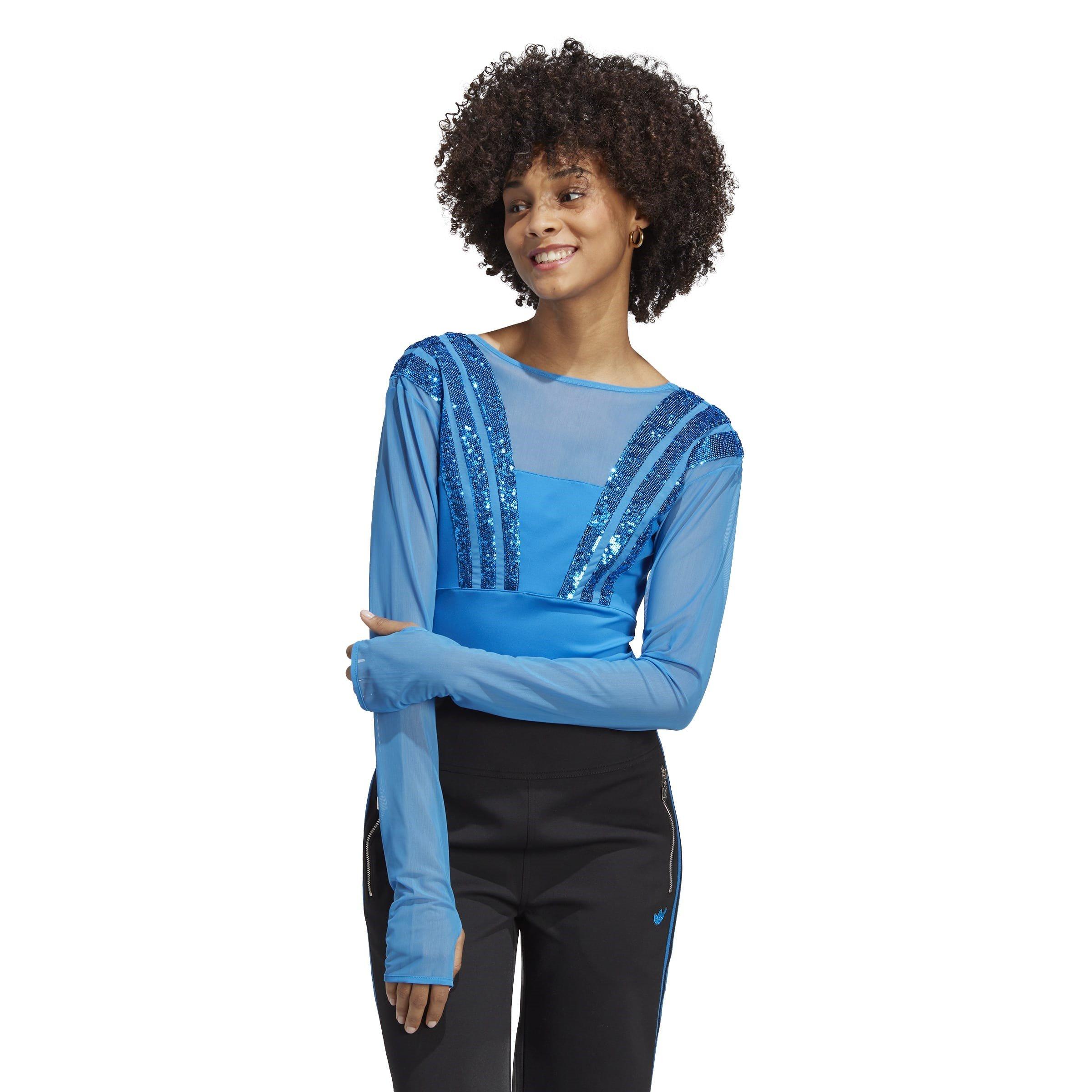 Blue - adidas Originals - Santiago Bodysuit Womens - 2