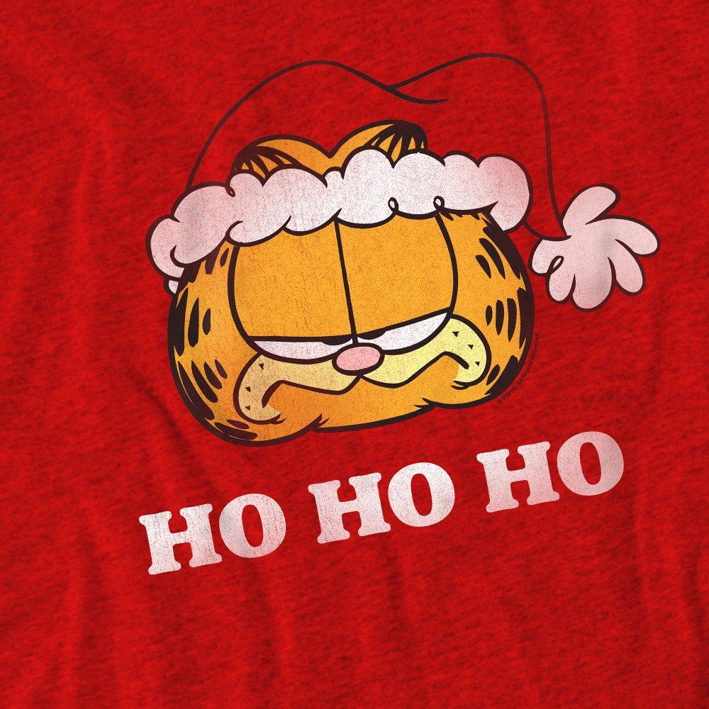 Red - Garfield - Garfield Ho Ho Ho T-Shirt Red - 2