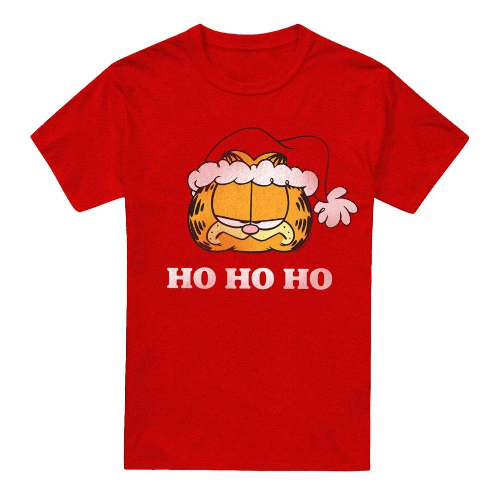 Red - Garfield - Garfield Ho Ho Ho T-Shirt Red - 4