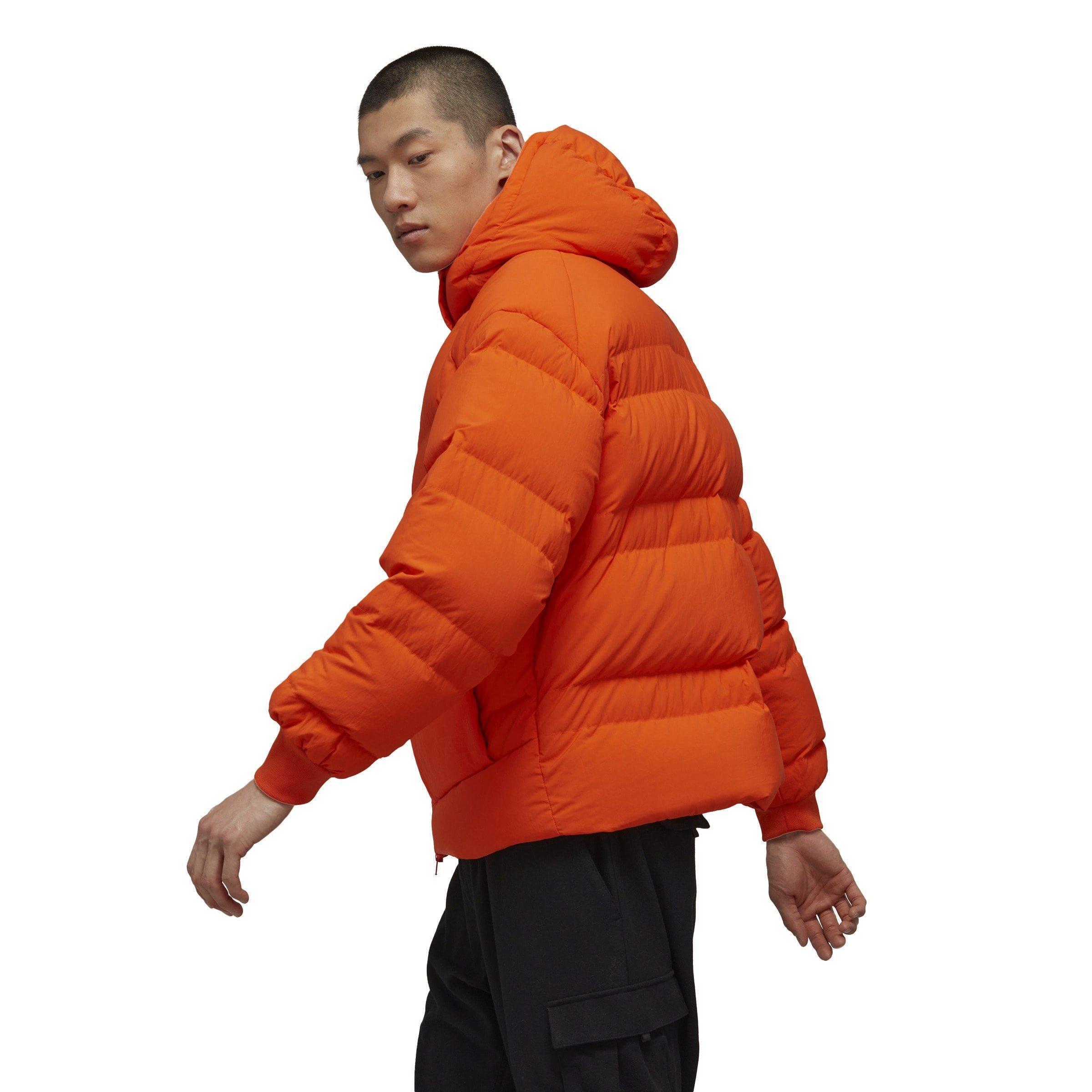 Orange - Y3 - Men's Classic Puffy Down Funnel Neck Long Sleeve Down Jacket - 5