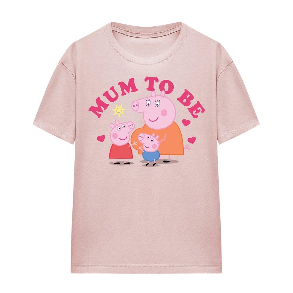 Rose - Hasbro - Peppa Pig Mummy Pig Mum To Be T-Shirt Powder Rose - 4
