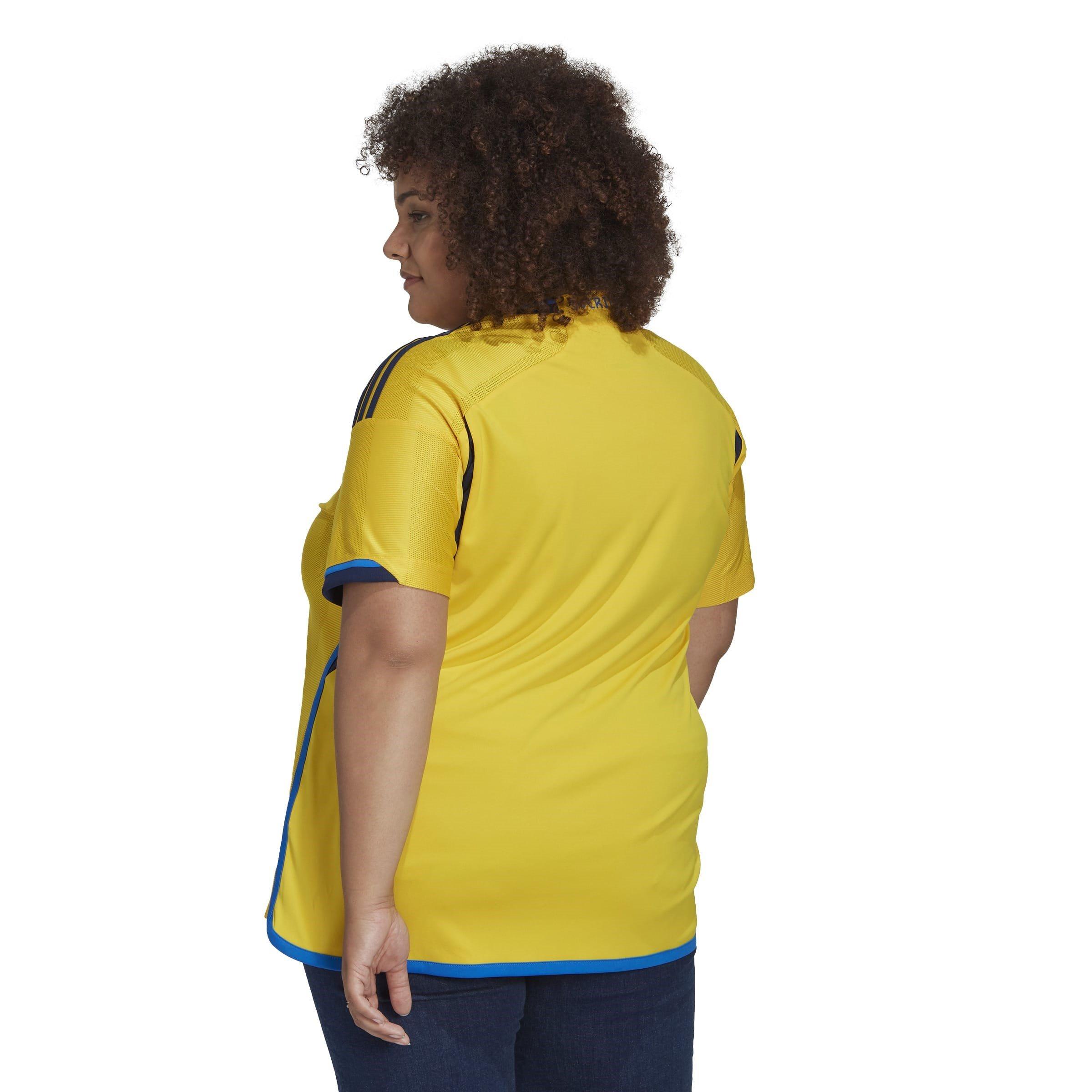Amarelo - adidas - Sweden Home Shirt 2022 Womens - 4