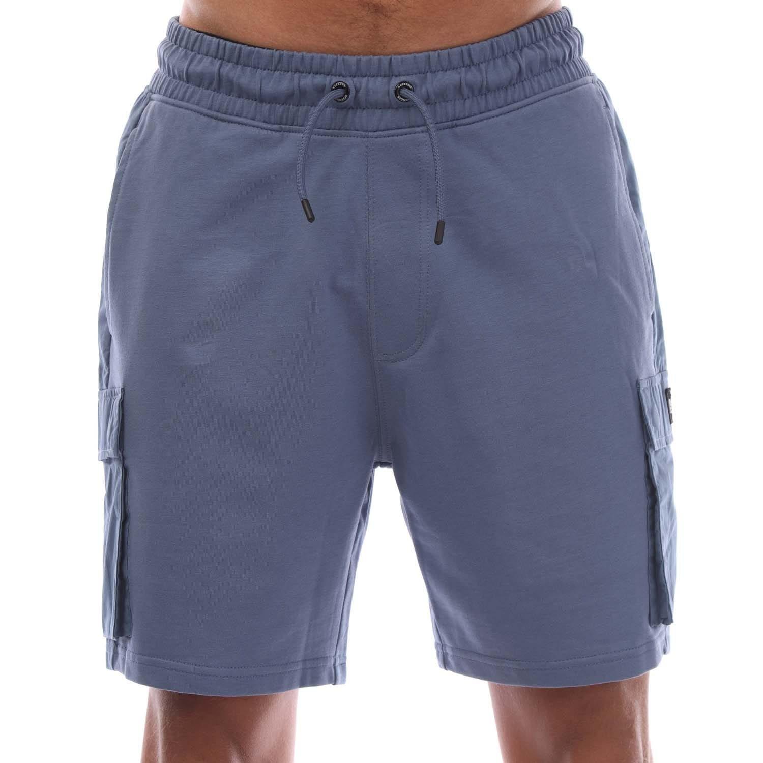 Blue - Weekend Offender - Flamengo Pocket Jog Shorts - 3