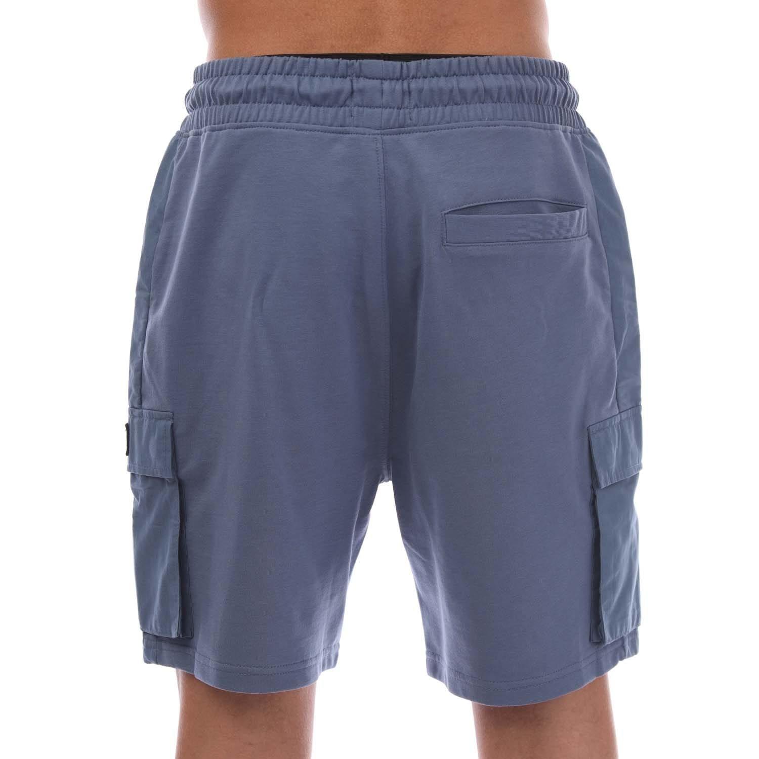 Blue - Weekend Offender - Flamengo Pocket Jog Shorts - 4