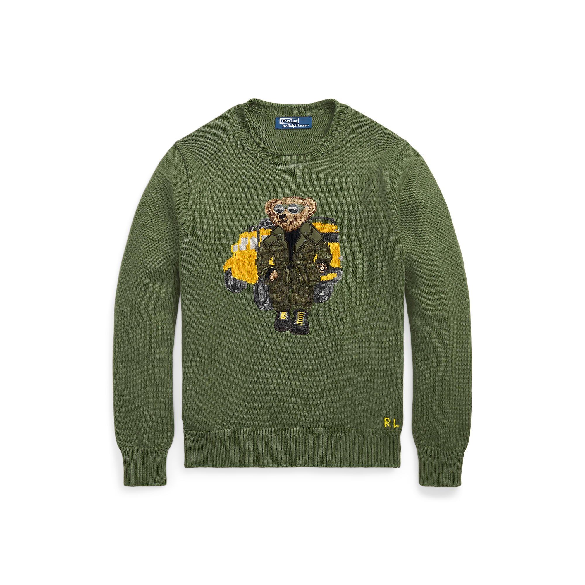 Kith X Polo Ralph Lauren Bear Crewneck Apparel Kith Polo Bear Kith