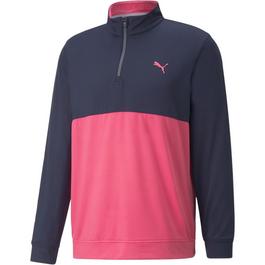 Puma Puma Gamer Colorblock 1/4 Zip Fleece Mens