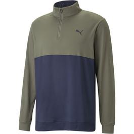 Puma Puma Gamer Colorblock 1/4 Zip Fleece Mens