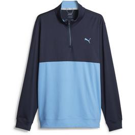 Puma Puma Gamer Colorblock 1/4 Zip Fleece Mens