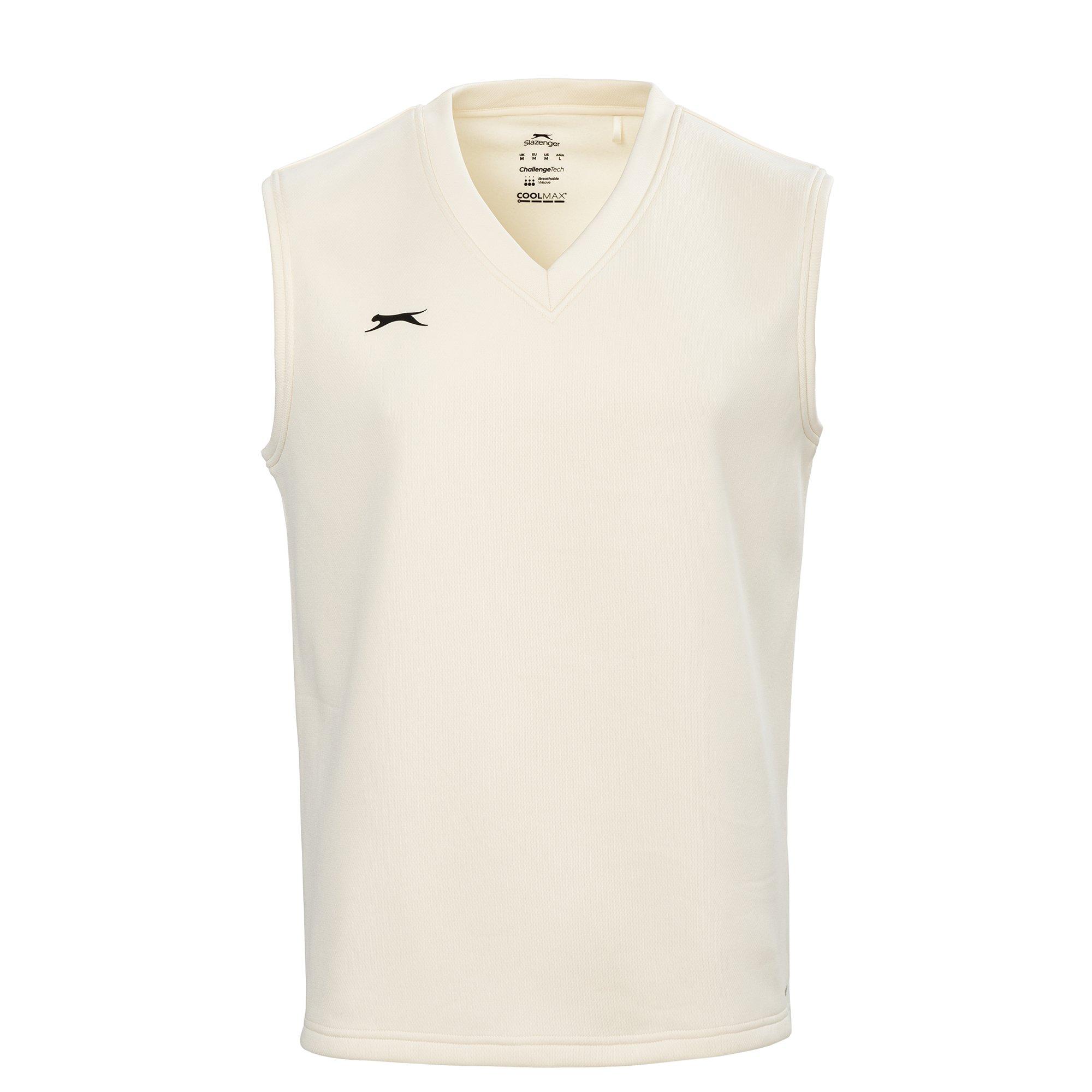 Slazenger Men's Cricket Sweater - Cream - M