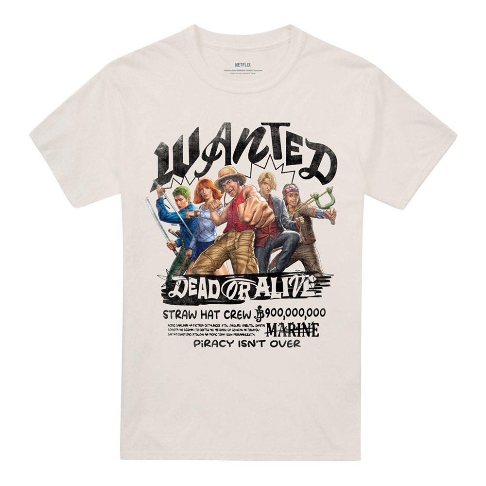 Beige - One Piece - One Piece Straw Hat Crew Dead Or Alive T-Shirt Na - 4