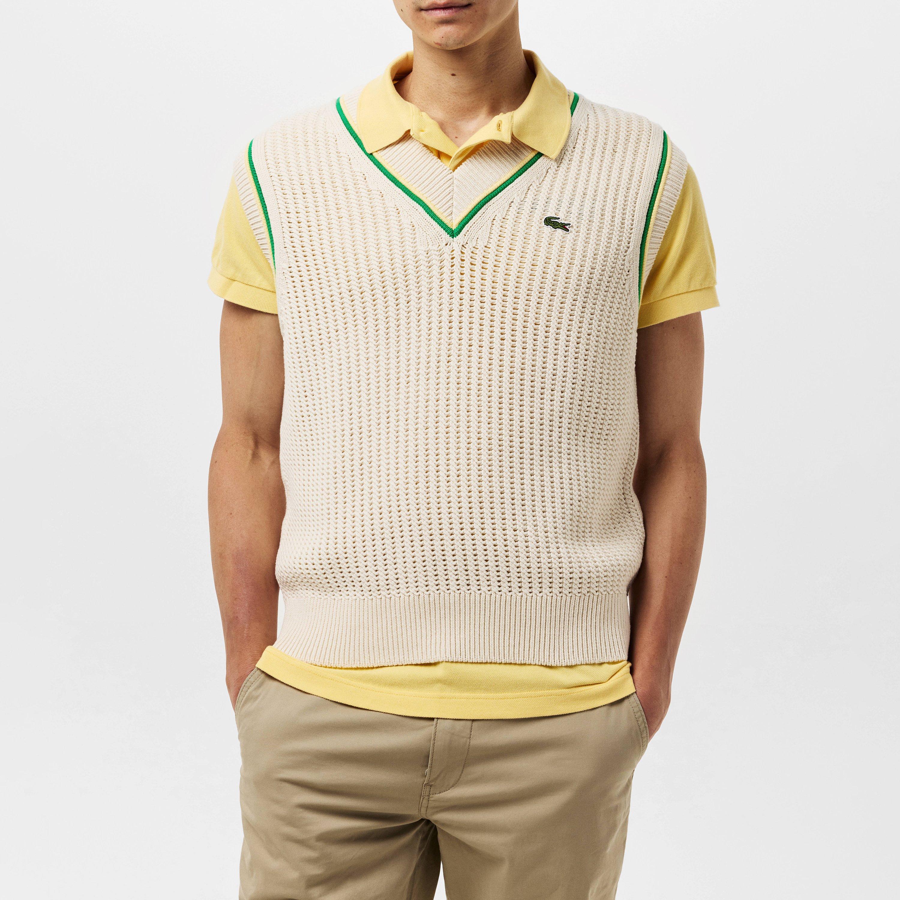 Weißer GIH - Lacoste - Cricket Vest - 3