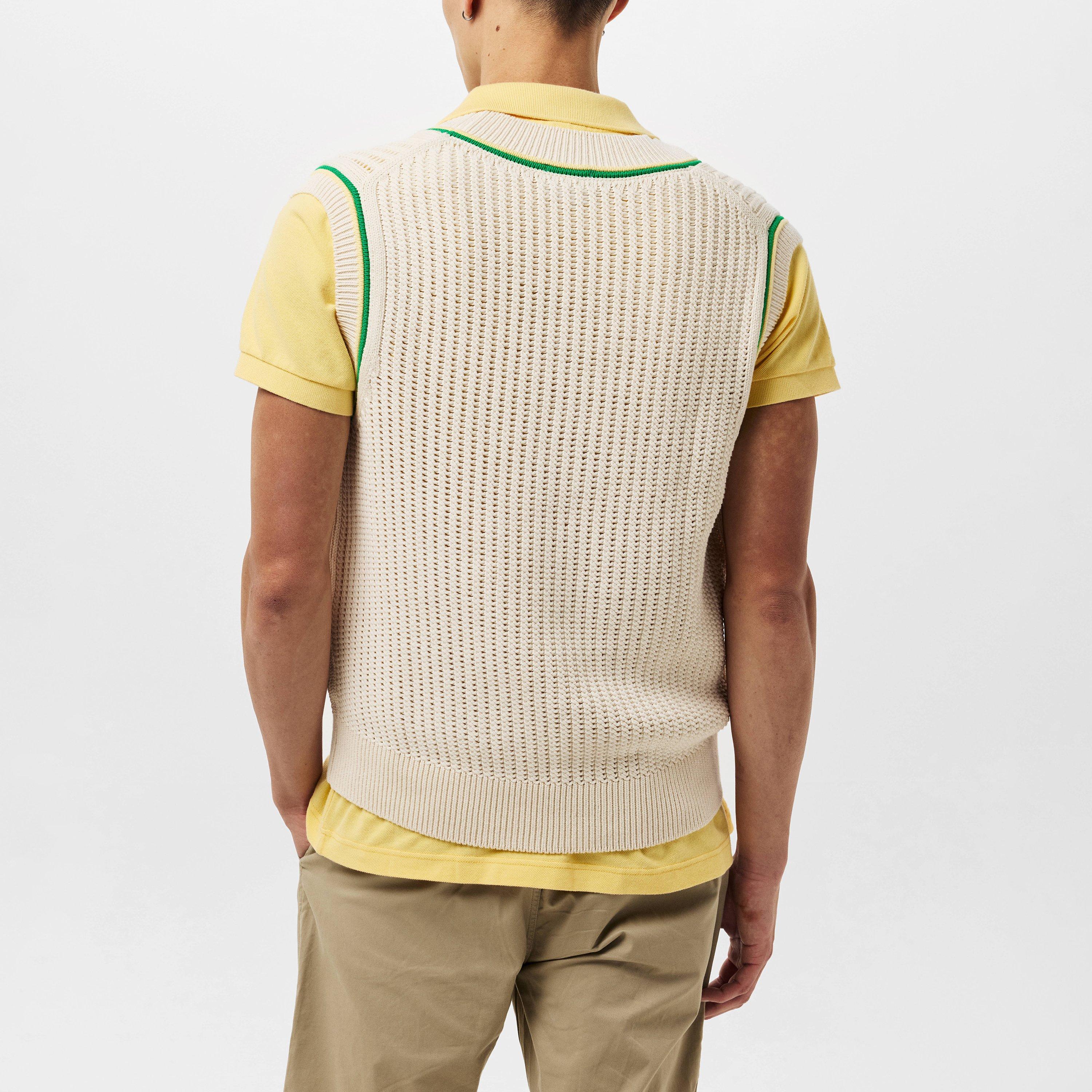 Weißer GIH - Lacoste - Cricket Vest - 4