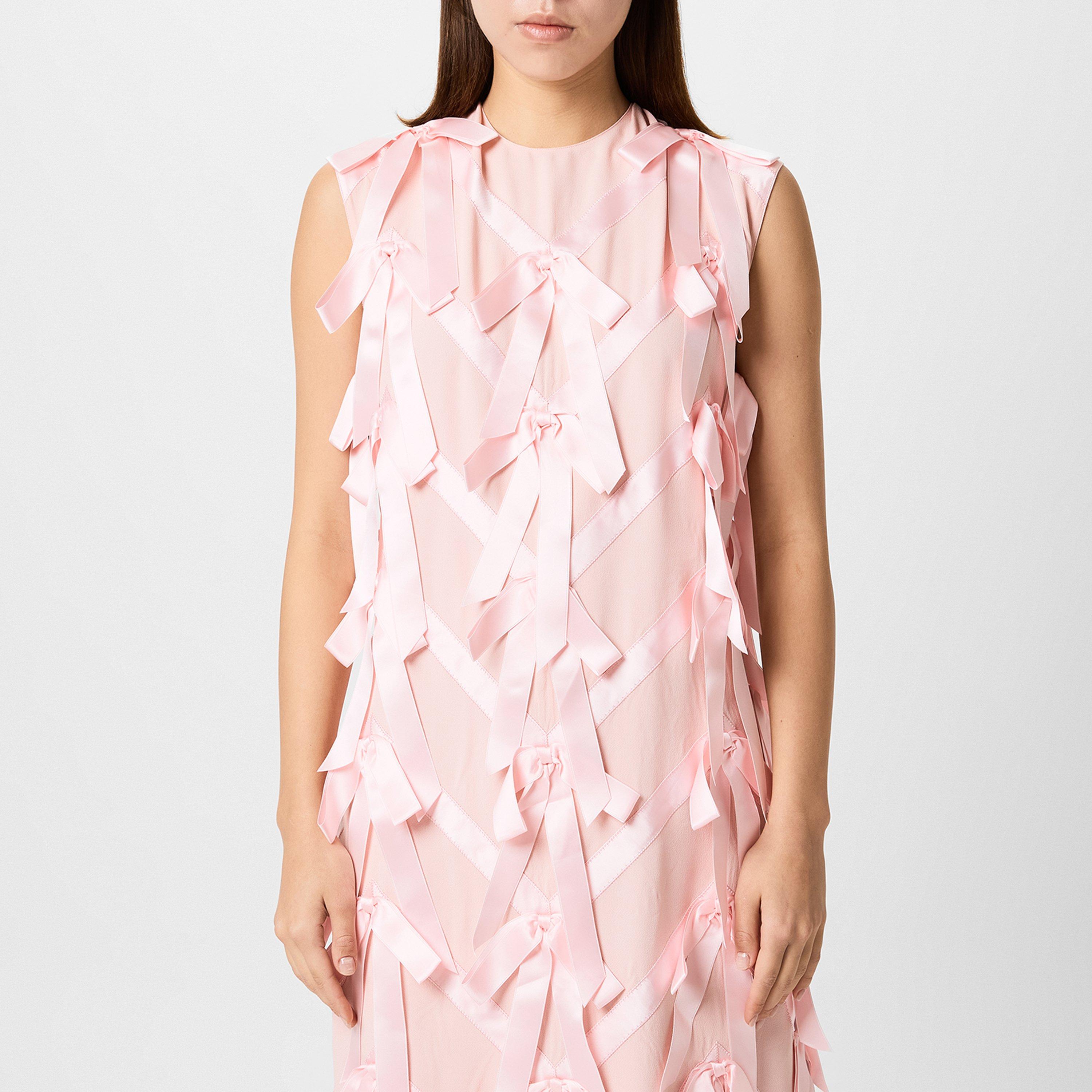 Quarzo - Prada - Sablé Dress With Bows - 3