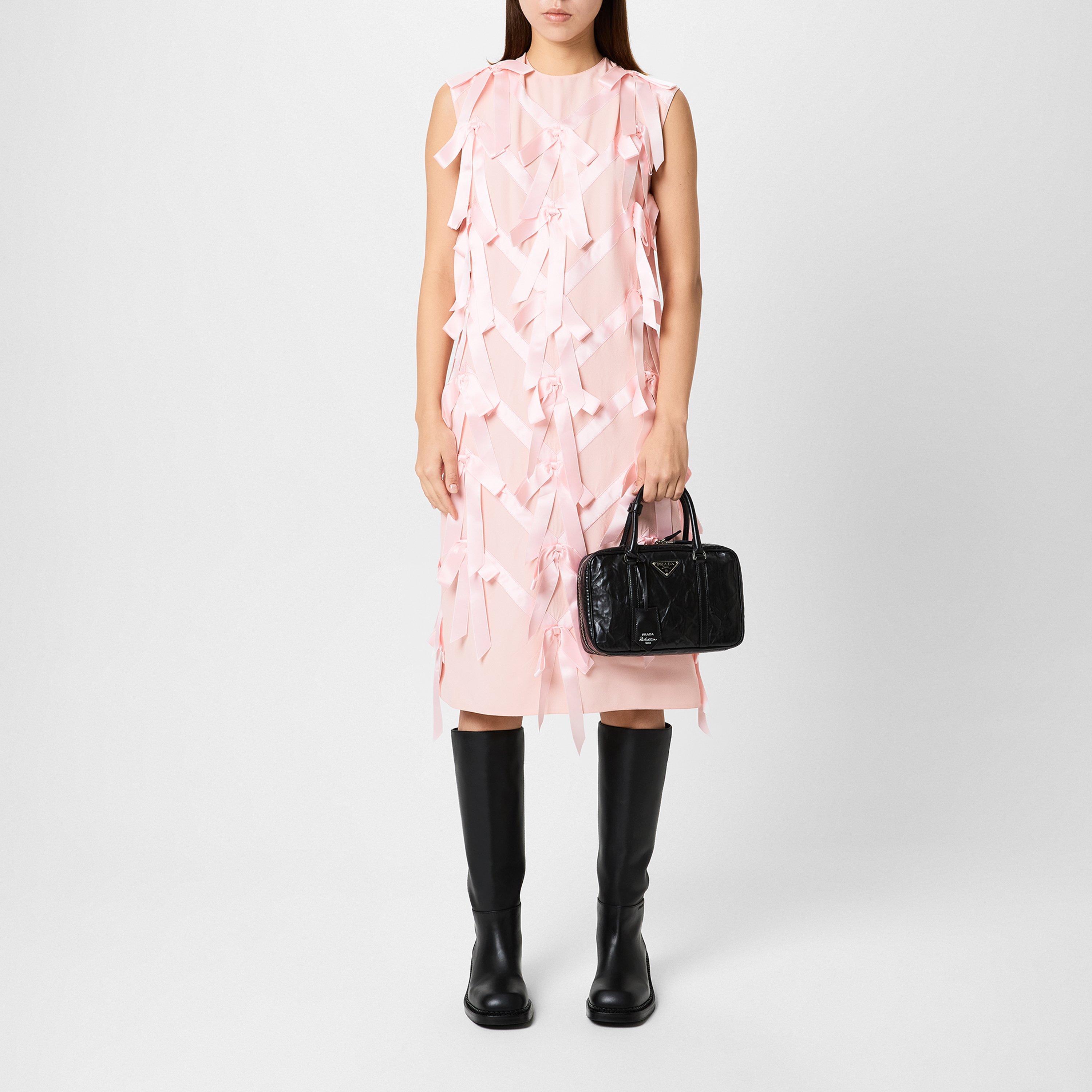 Quarzo - Prada - Sablé Dress With Bows - 6