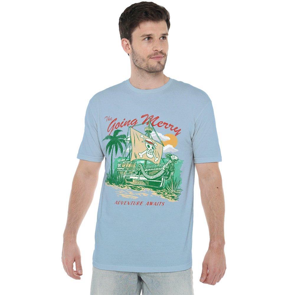 Light Blue - One Piece - One Piece The Going Merry Adventure Awaits T-Shirt - 1