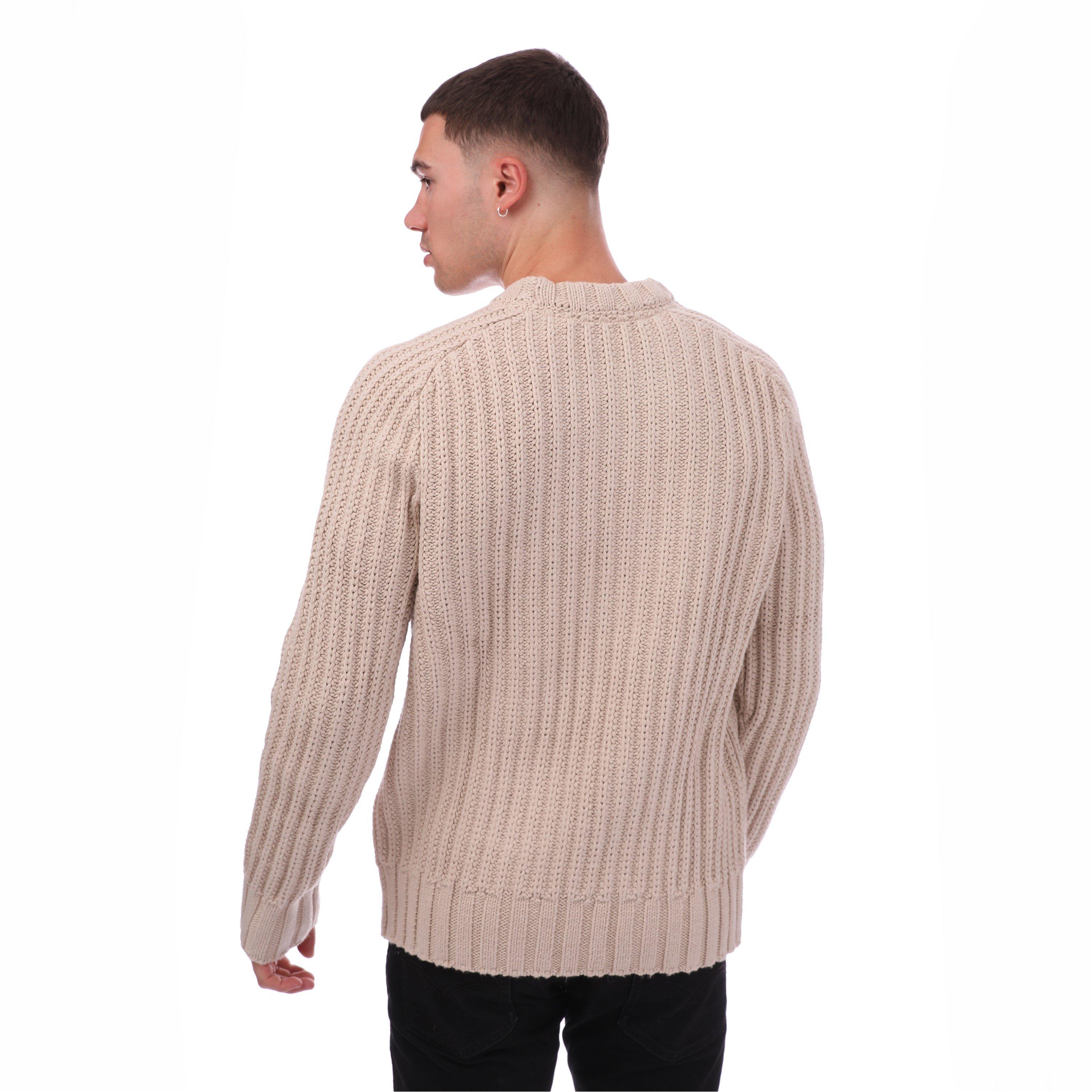 Dscvry Khaki - Lyle and Scott - Men's Knitted Crew Neck Jumper - 2