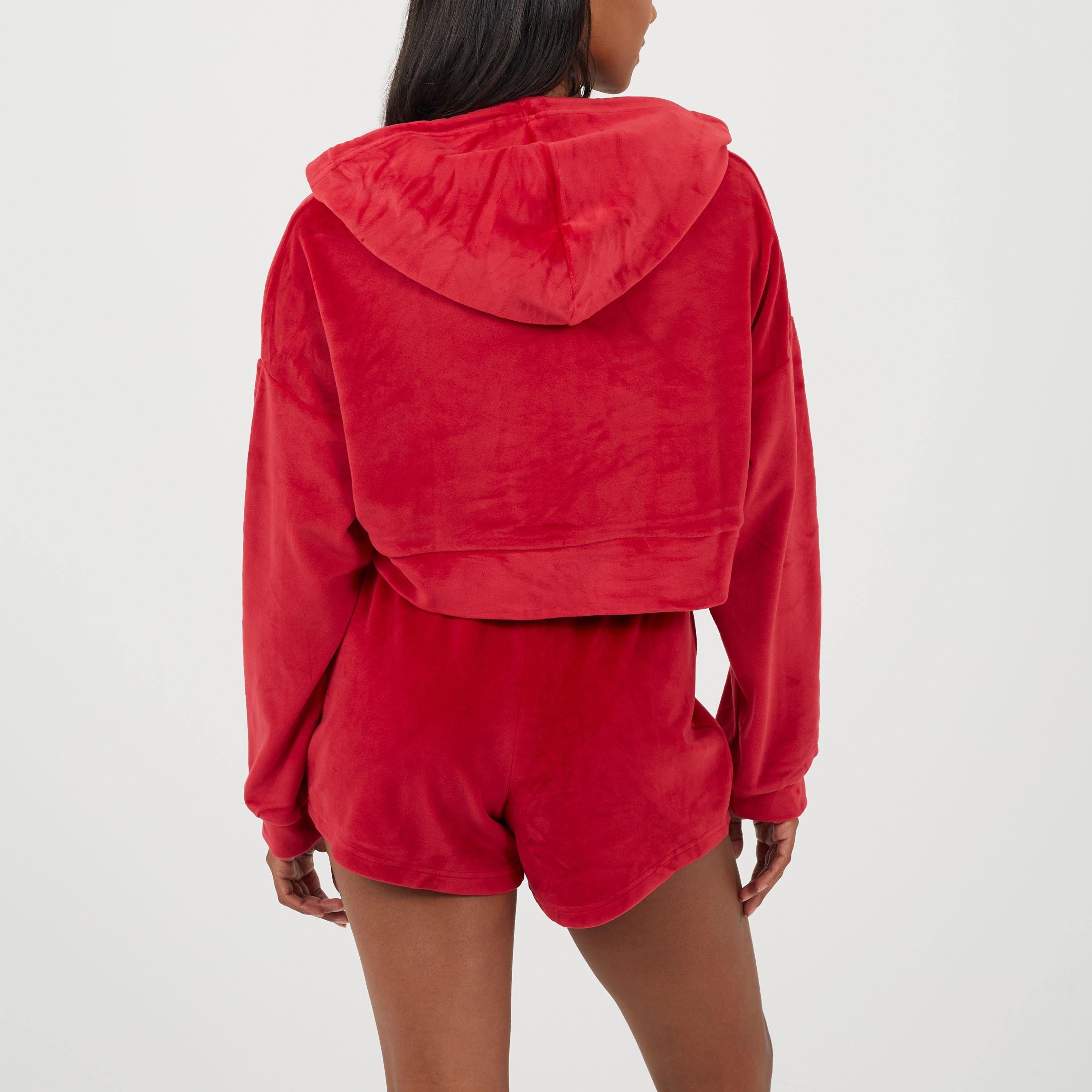 Red - Brave Soul - Short Sleeve Pyjama Sets - 2