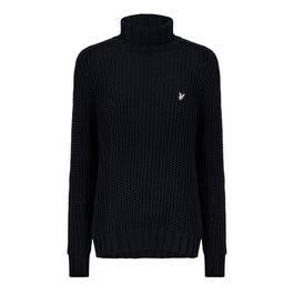 Lyle and Scott Knt Roll Neck Sn99