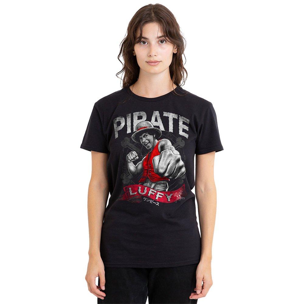 One Piece Women's Pirate Luffy T-Shirt Black - M