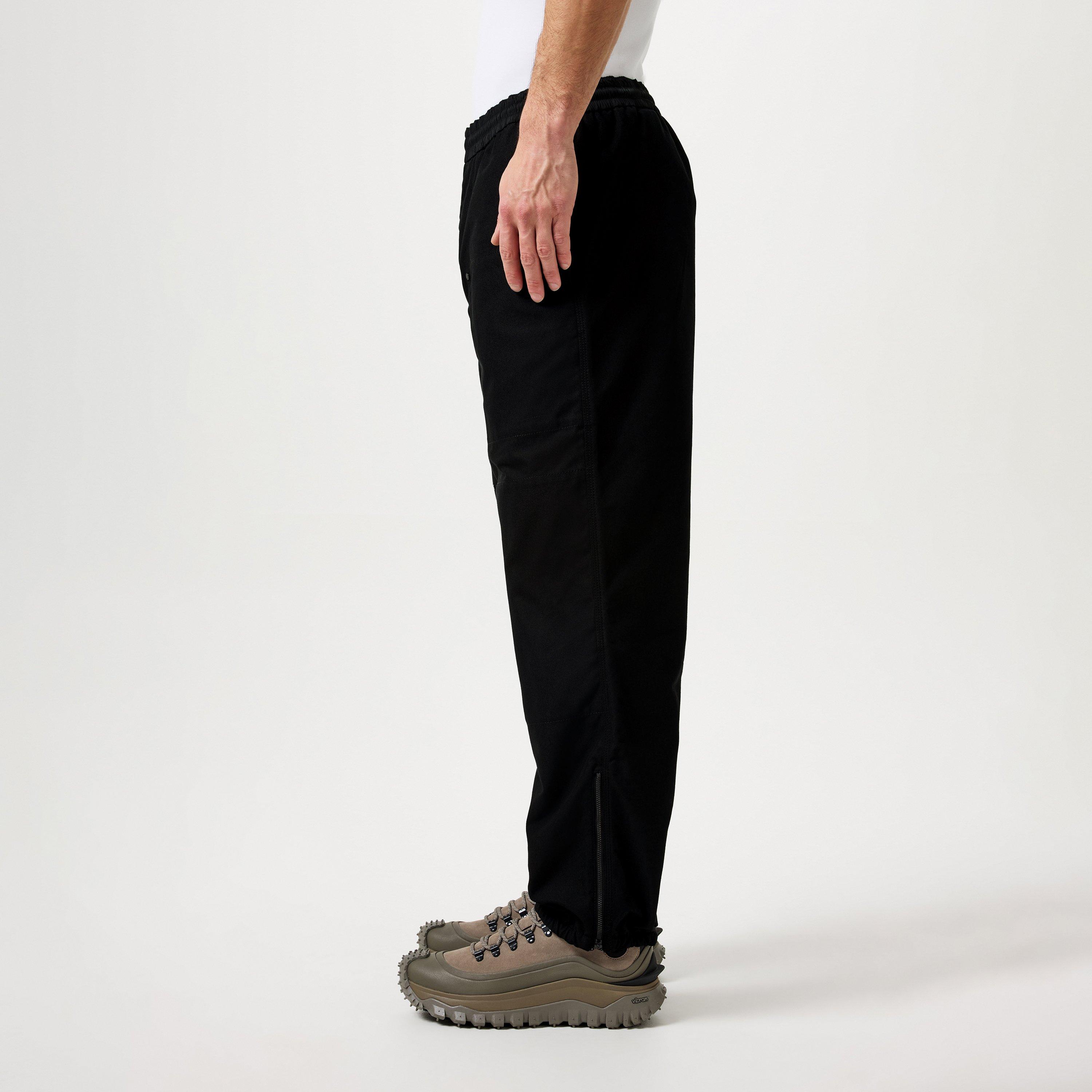 Black 999 - Moncler - Embroidered Logo Trousers - 2