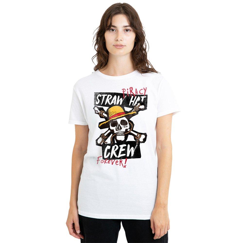 White - One Piece - One Piece Straw Hat Crew T-Shirt White - 1