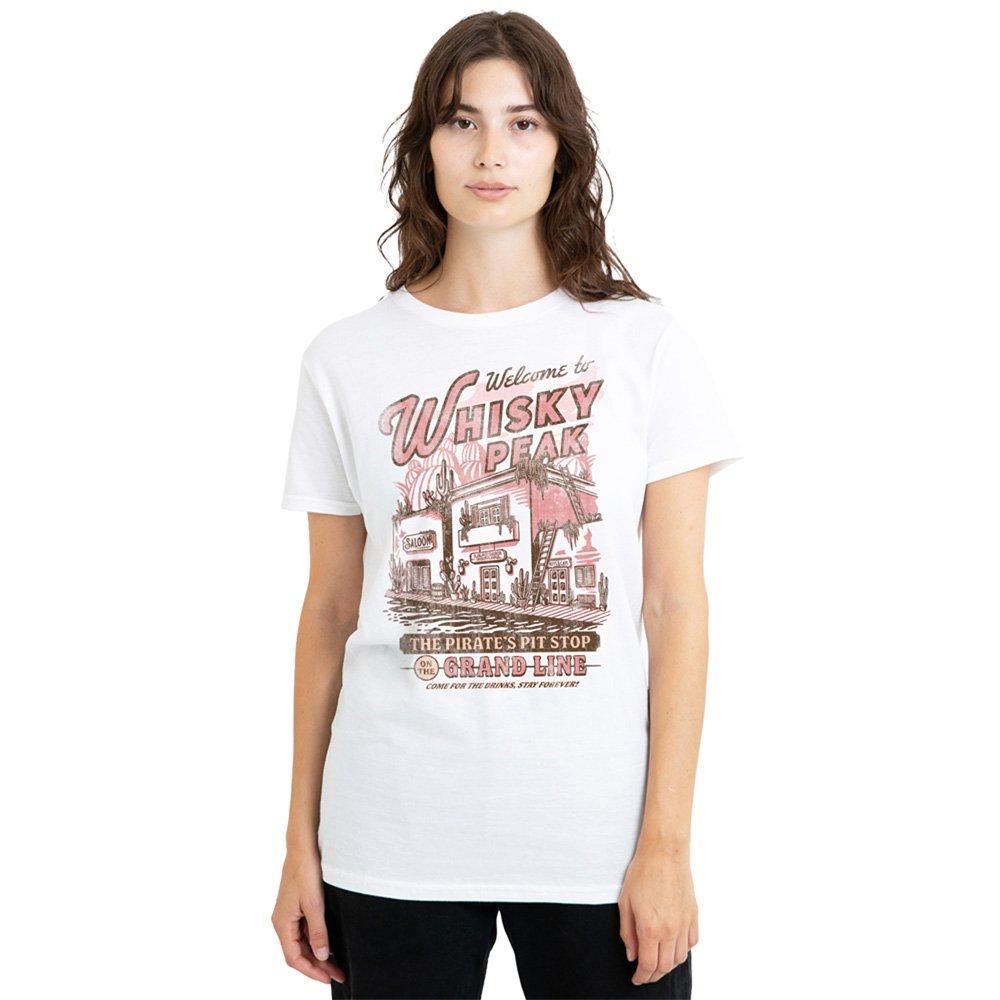 White - One Piece - One Piece Welcome To Whisky Peak T-Shirt White - 1