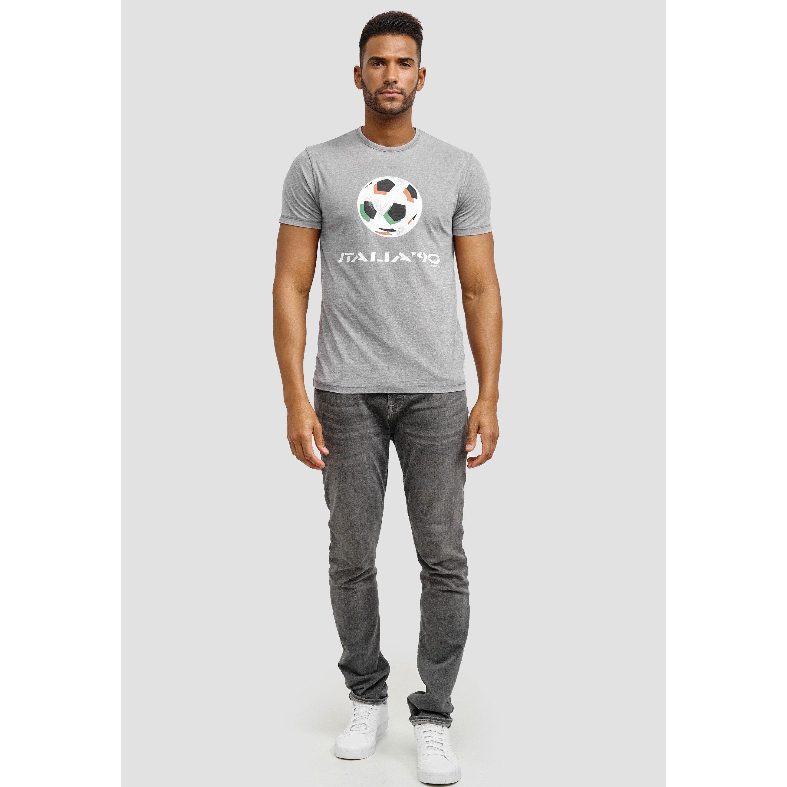 World Cup 1990 - FIFA - Unisex Adults Vintage Regular Fit T-Shirt - 3