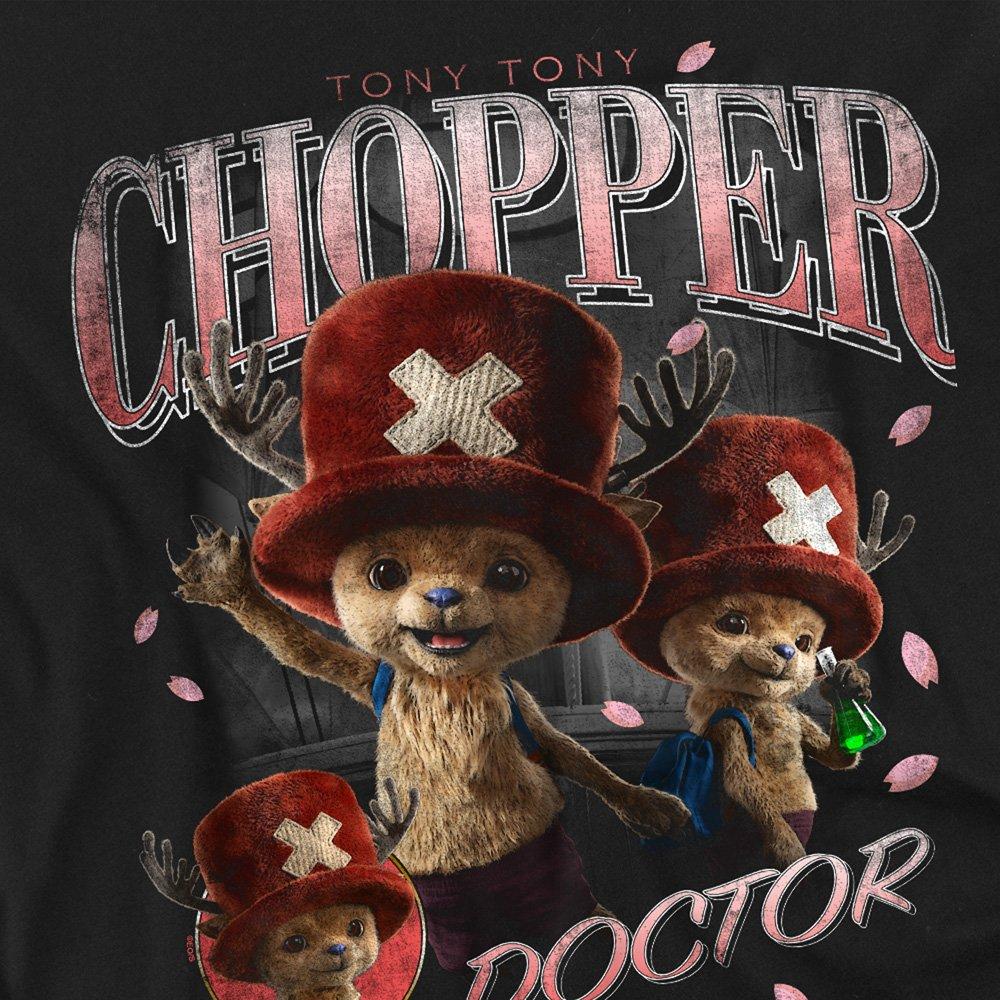 Black - One Piece - One Piece Chopper Homage T-Shirt Black - 2