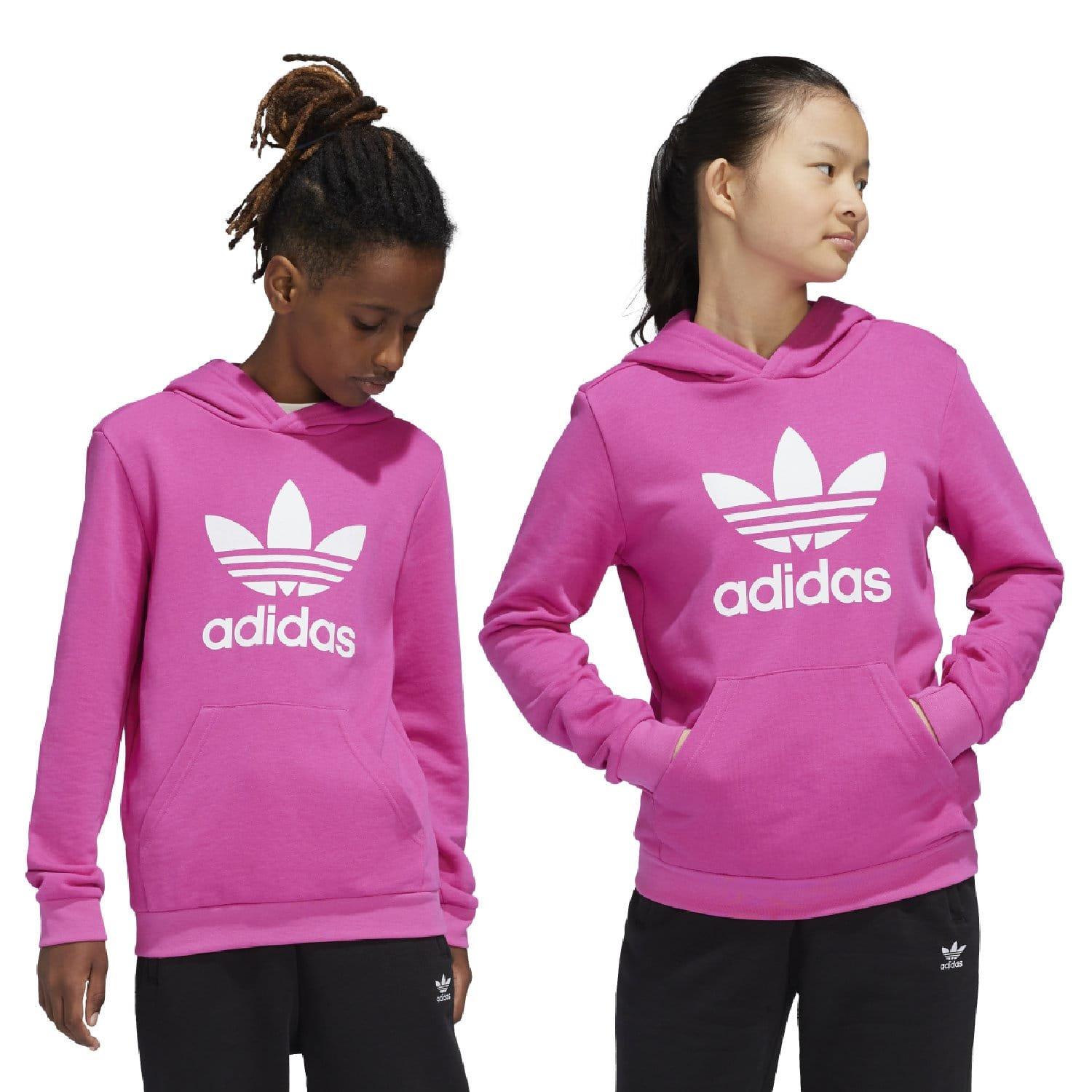 Pink - adidas Originals - Trefoil Hoodie - 1