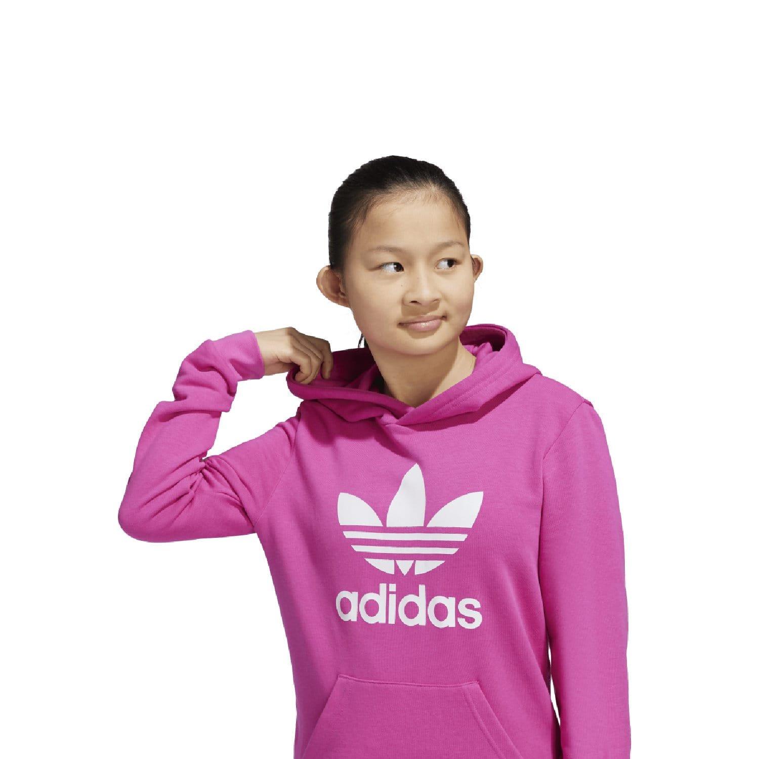 Pink - adidas Originals - Trefoil Hoodie - 4