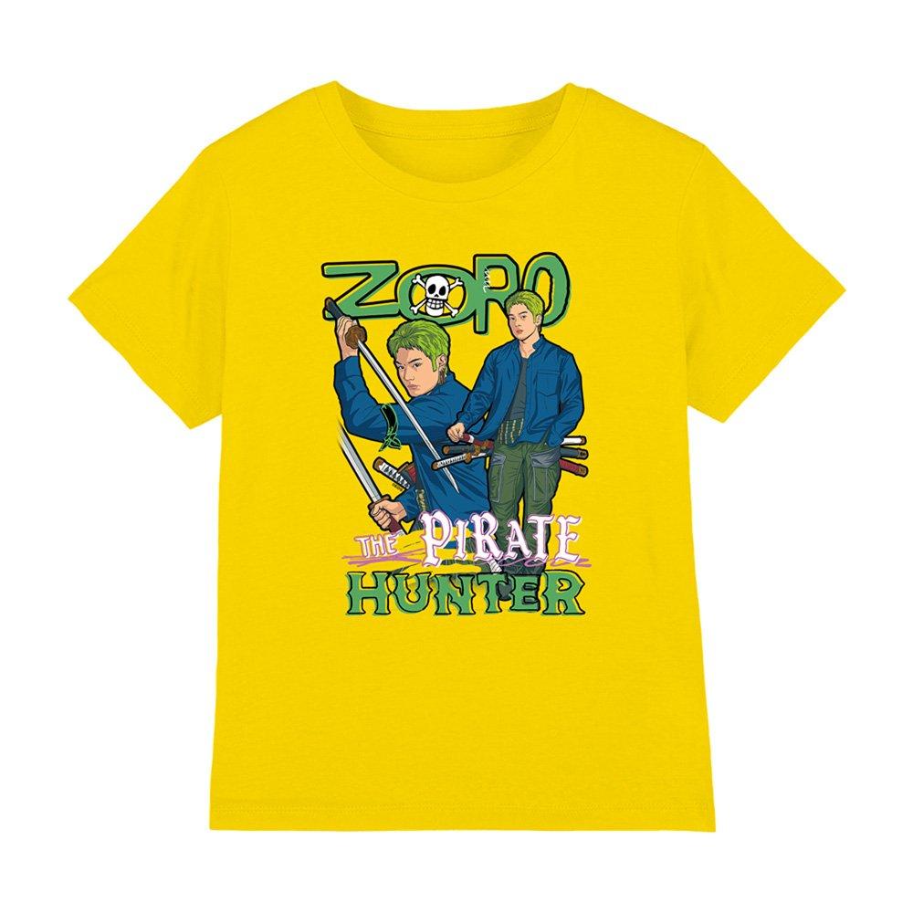 Yellow - One Piece - One Piece Zoro The Pirate Hunter Kids T-Shirt Yel - 1