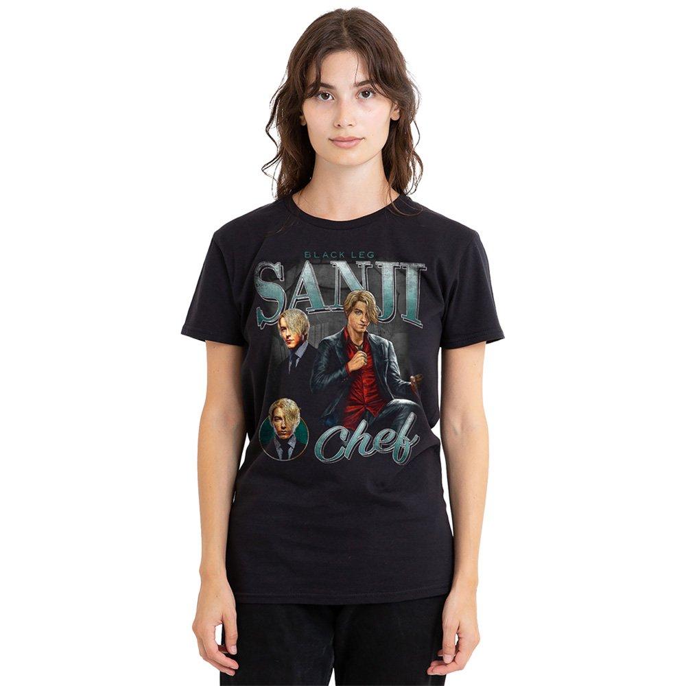 Black - One Piece - One Piece Sanji Homage T-Shirt Black - 1