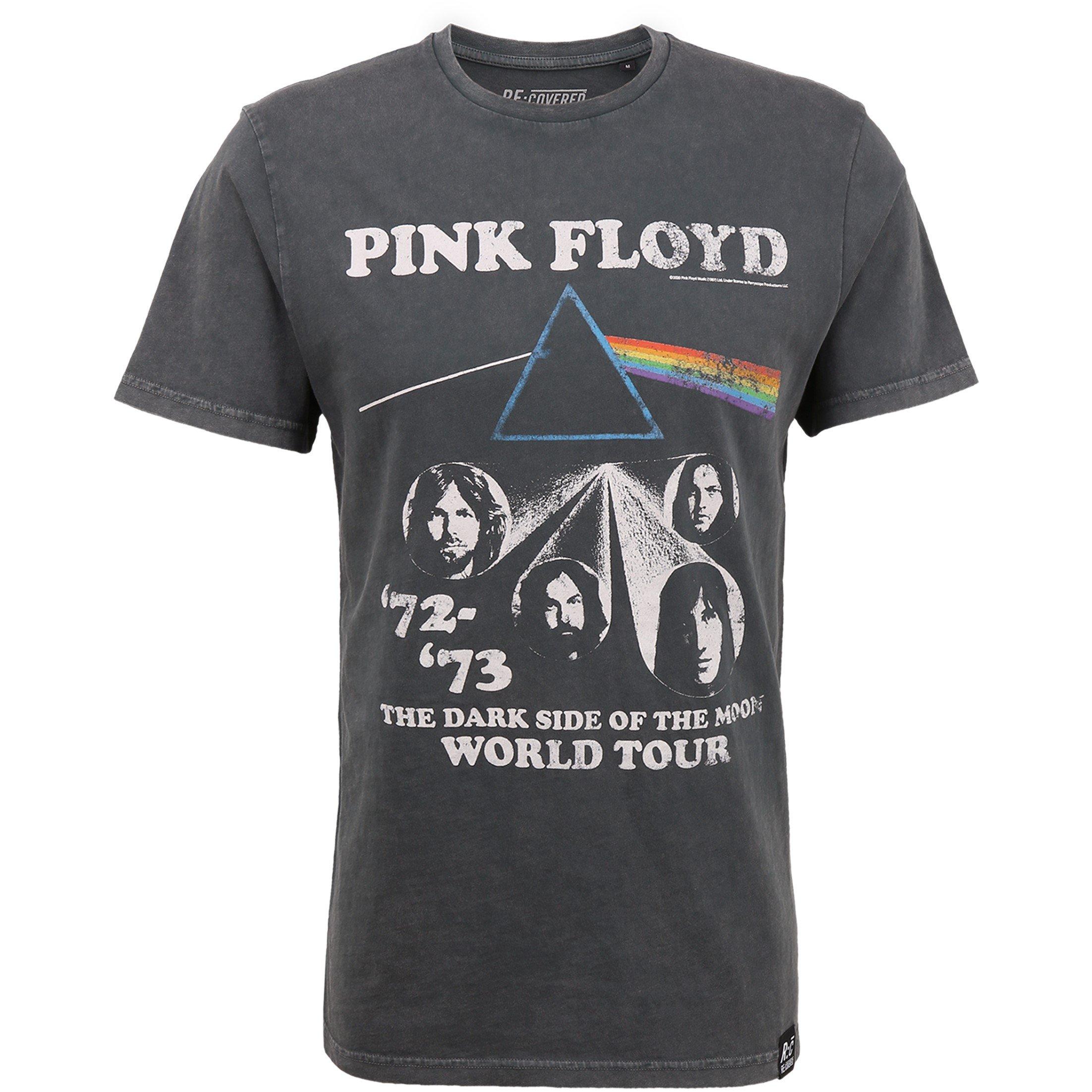 World Tour - Pink Floyd - Unisex Adults Print Regular Fit T-Shirt - 2