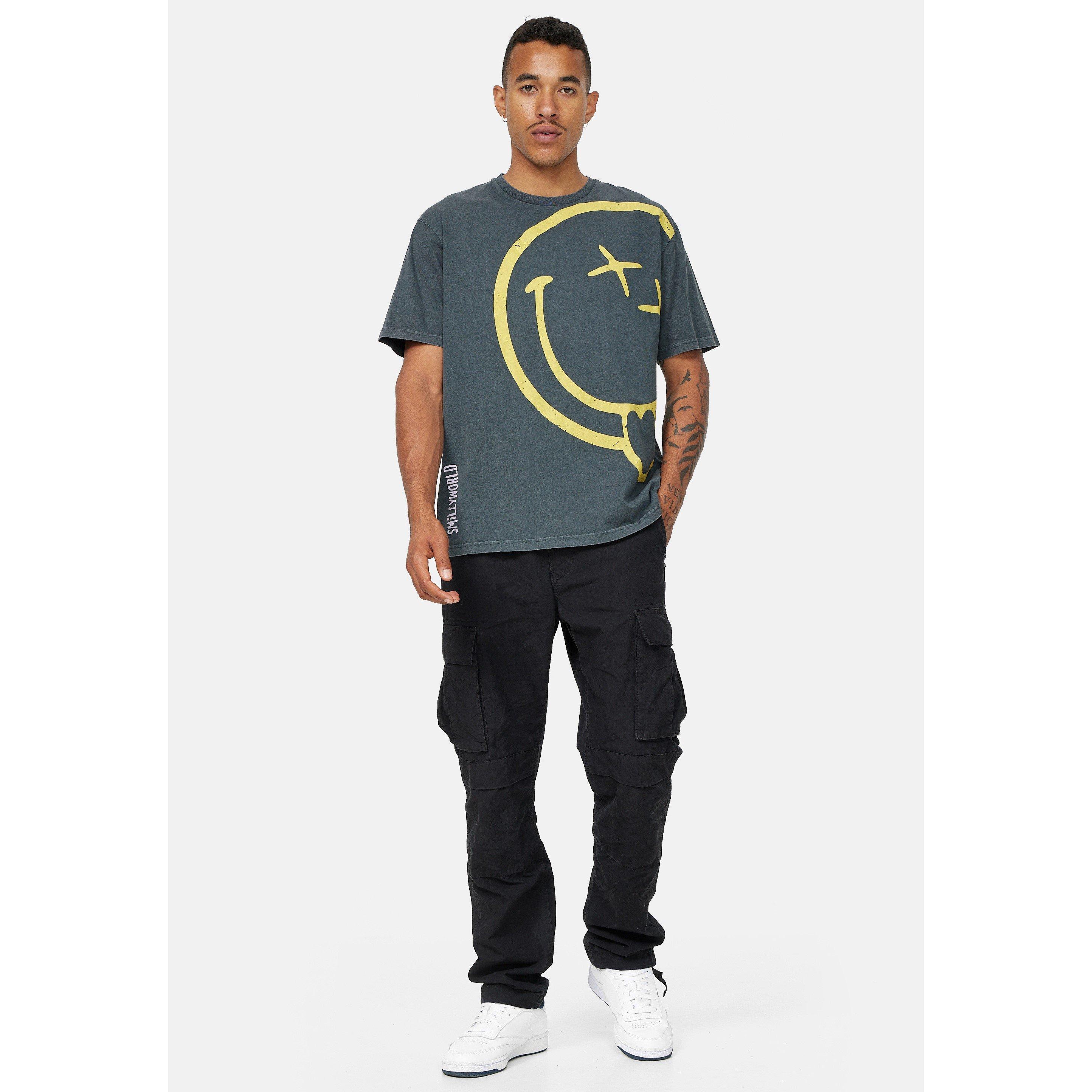 Black - Smiley World - Adults Smil Regular Fit T-Shirt - 3