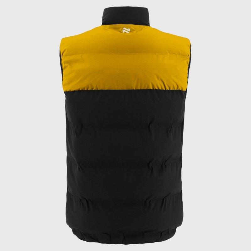 Blk/Amb/Wht - ONeills - Dynamo Kilkenny Thermal Padded Sleeveless Gilet - 2