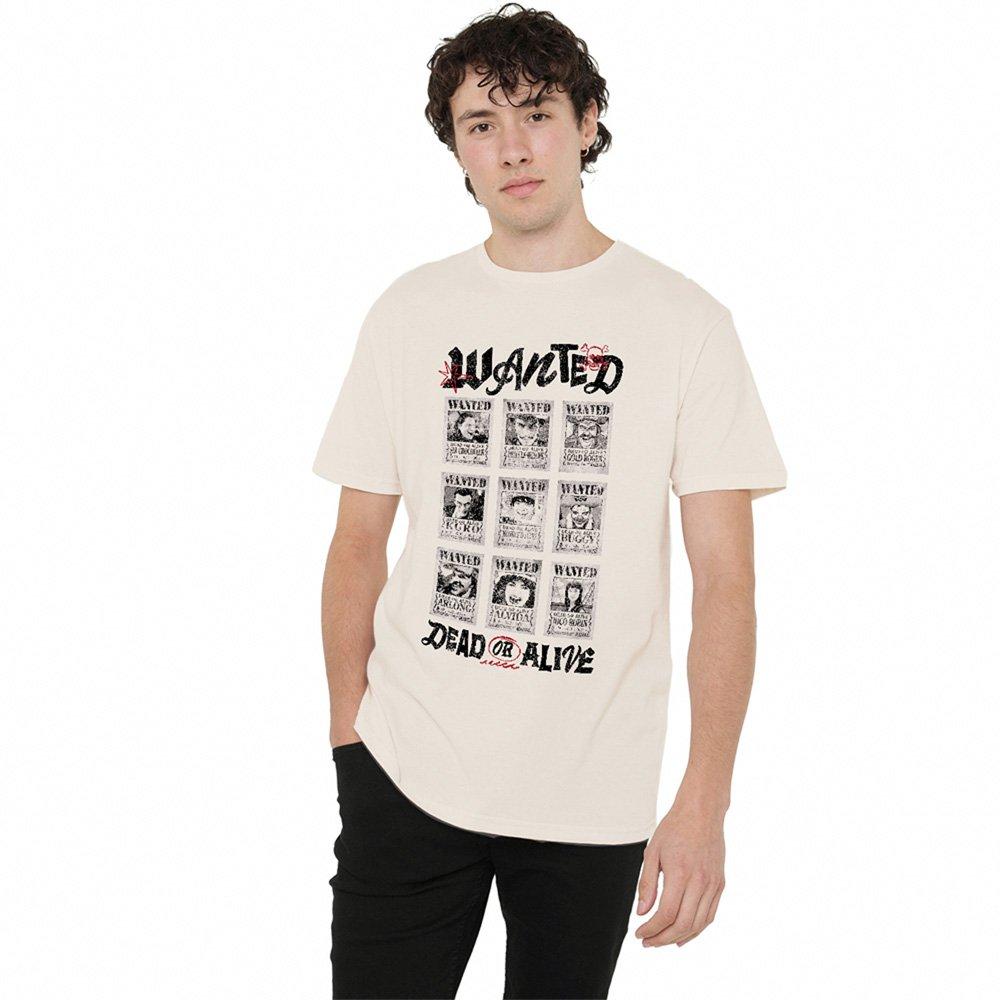Beige - One Piece - One Piece Wanted Posters Wanted Dead Or Alive T-Sh - 1