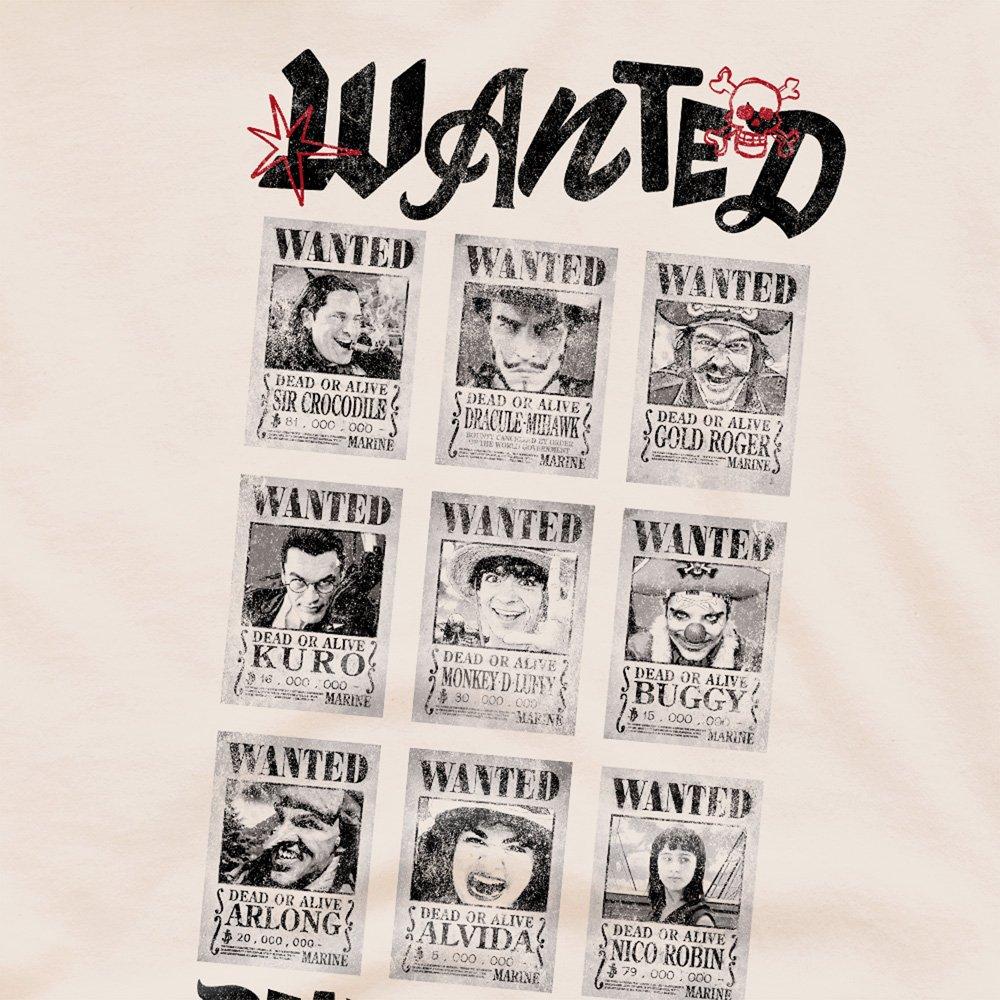 Beige - One Piece - One Piece Wanted Posters Wanted Dead Or Alive T-Sh - 2