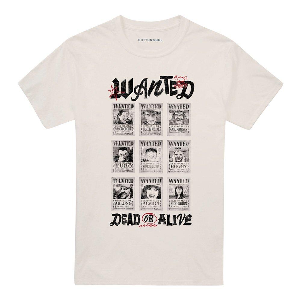 Beige - One Piece - One Piece Wanted Posters Wanted Dead Or Alive T-Sh - 4