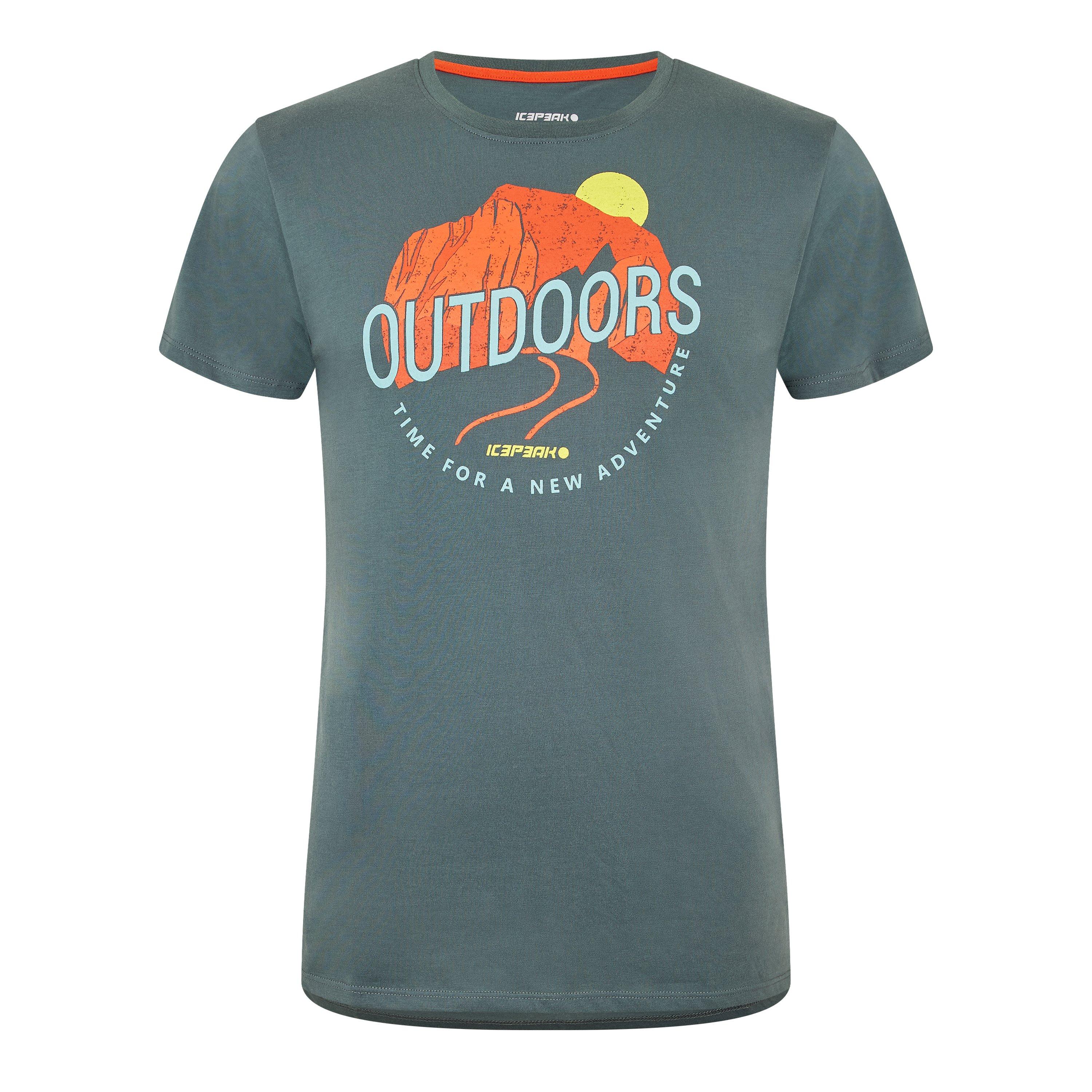 Green - Icepeak - Beeville Performance T-Shirt - 1