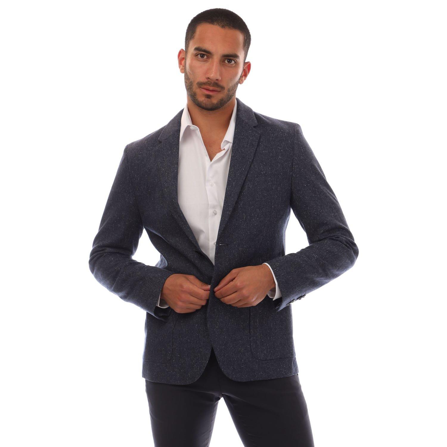Dark Blue - Hugo - Areltu Blazer Jacket - 1