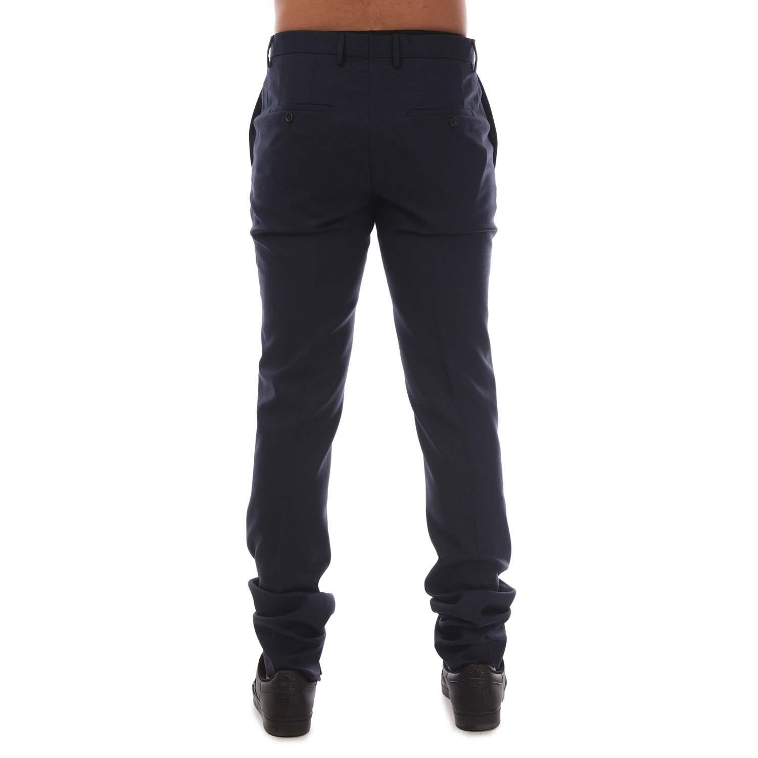 Dark Blue - Boss - T-Glover3 Trousers - 2