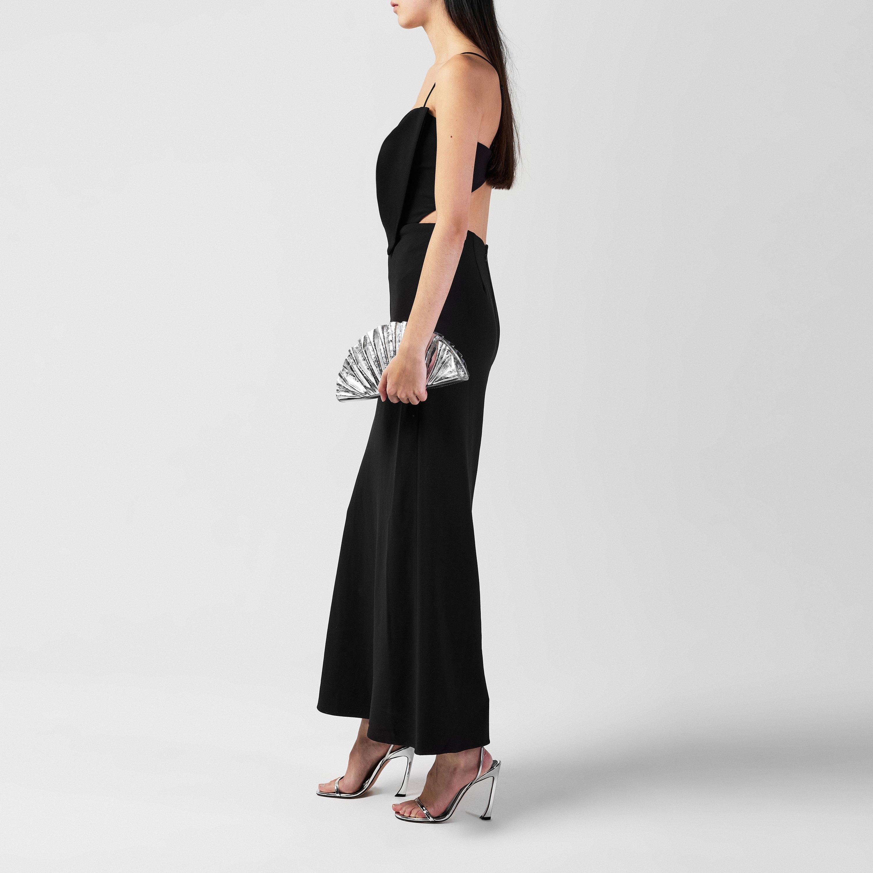 Black - Bardot - Paula Bow Maxi Dress - 2