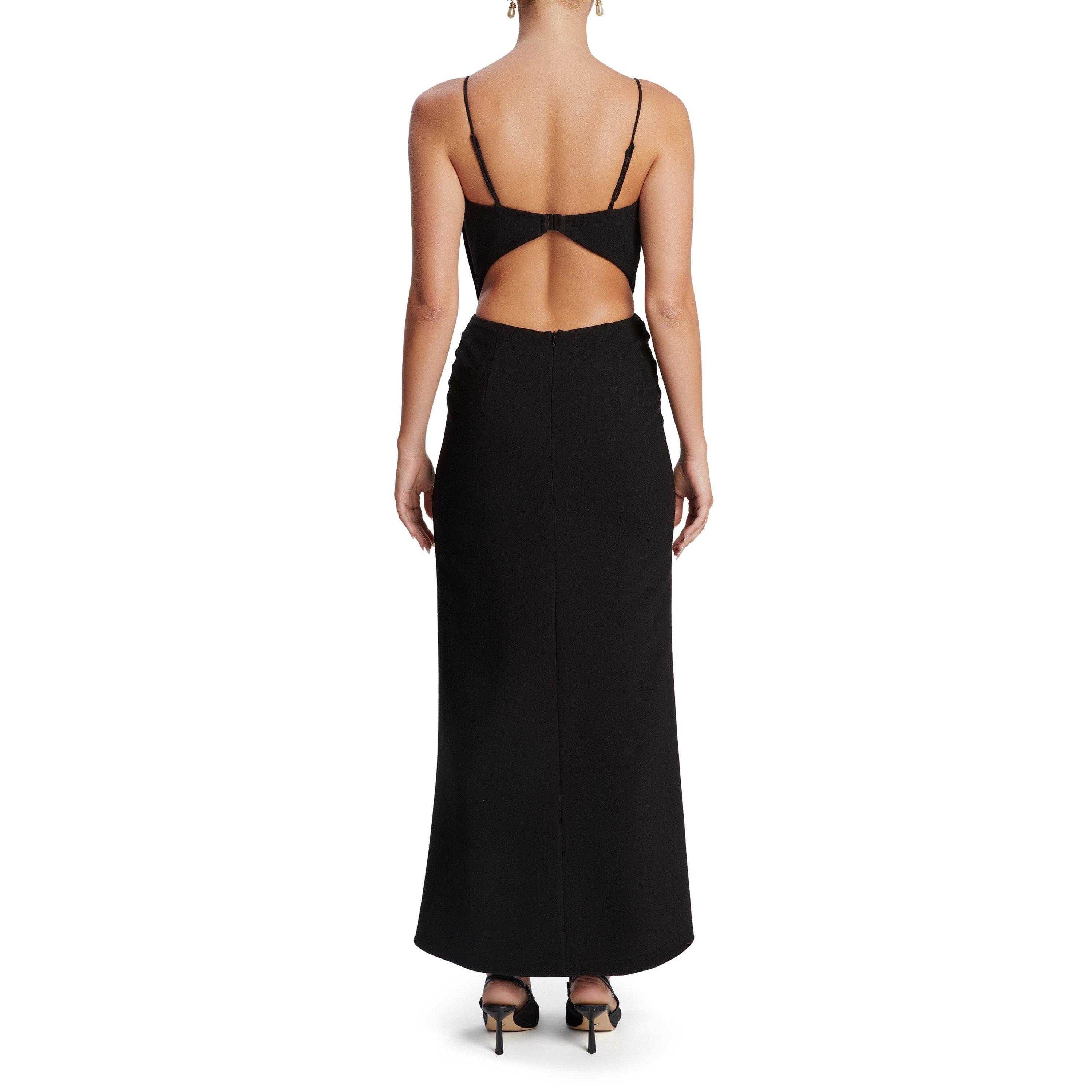 Black - Bardot - Paula Bow Maxi Dress - 8