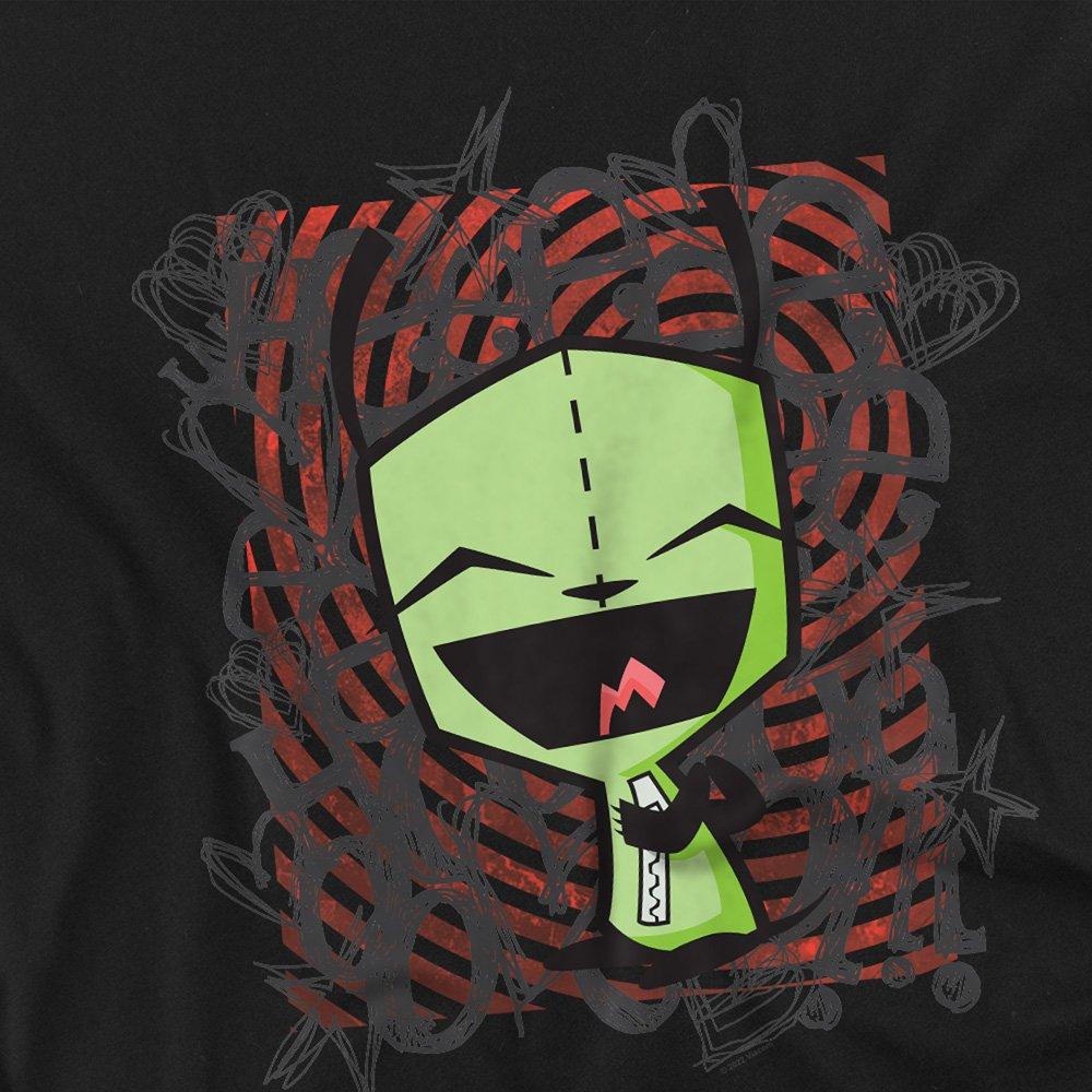 Black - Other - Invader Zim Happy Gir T Shirt Black - 2