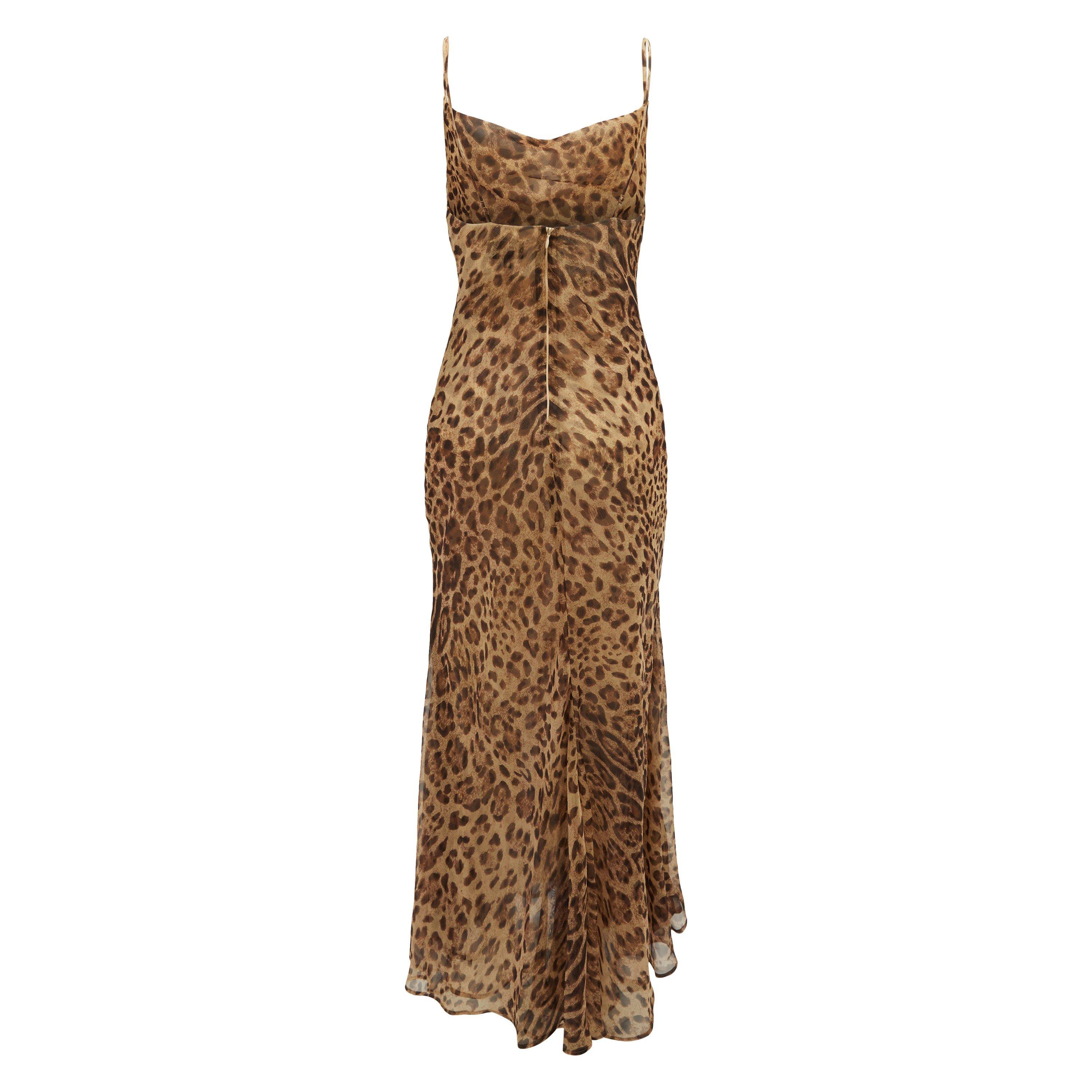 B Leopard - Bardot - Leopard Maxi Dress - 5